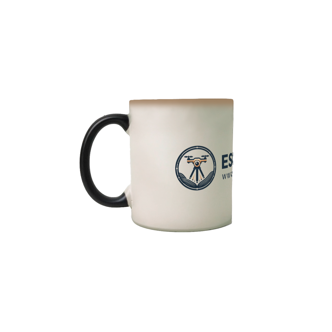 Caneca Mágica com Logo do Site EscolaGeo