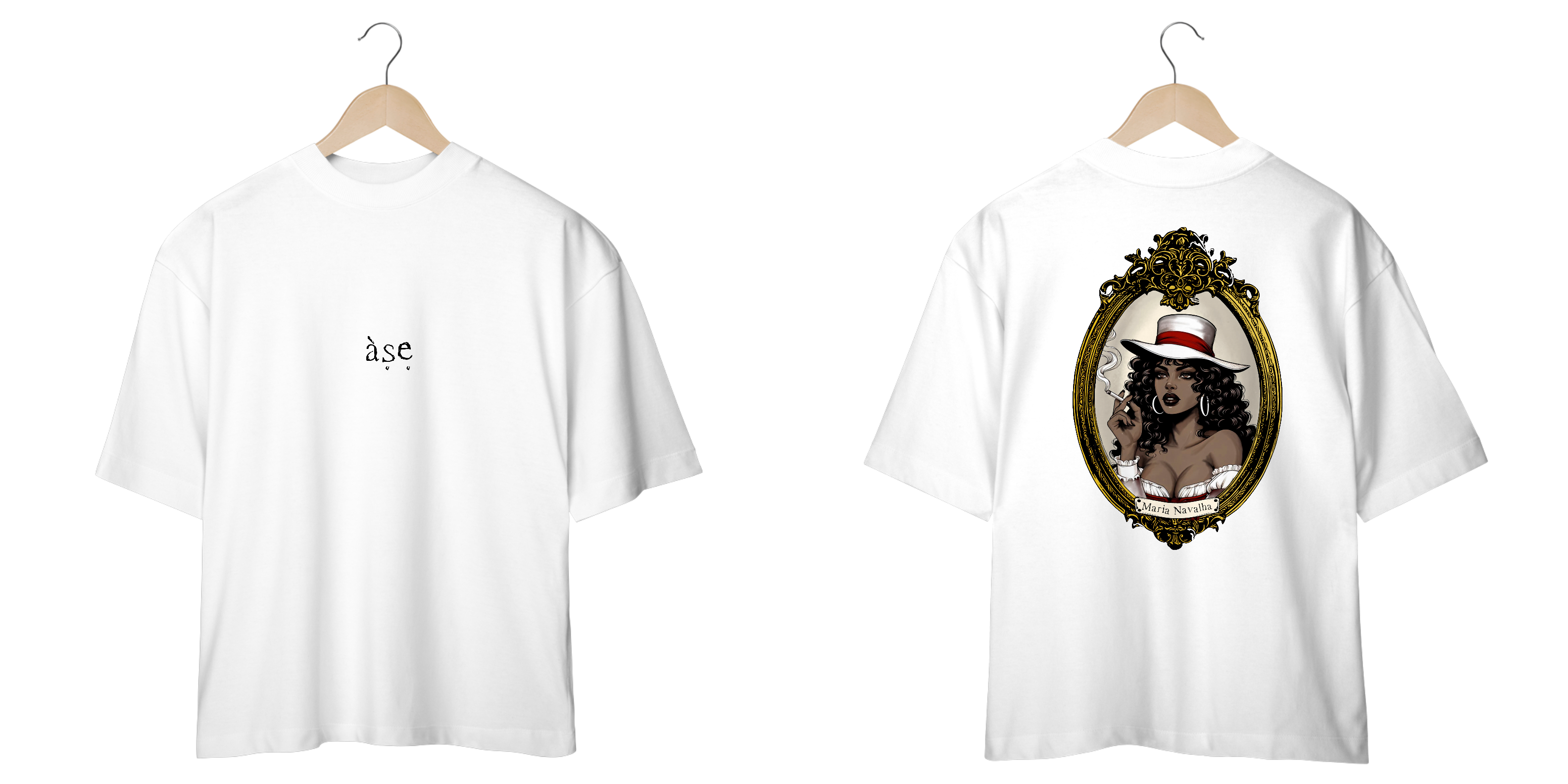 Nome do produto: Camiseta Oversized - \