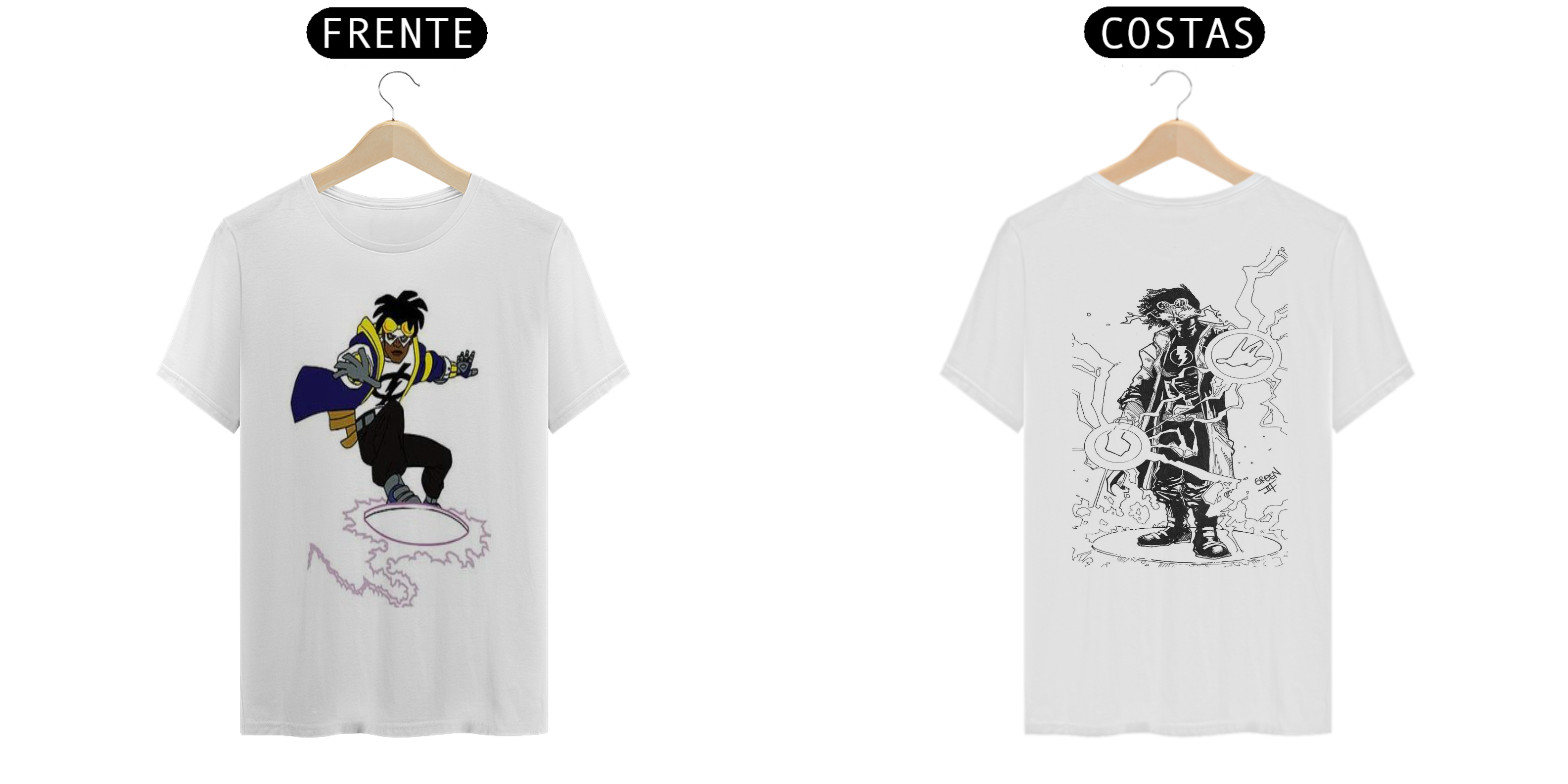 Camisa T-Shirt Super Choque Prime White EGS Grifes