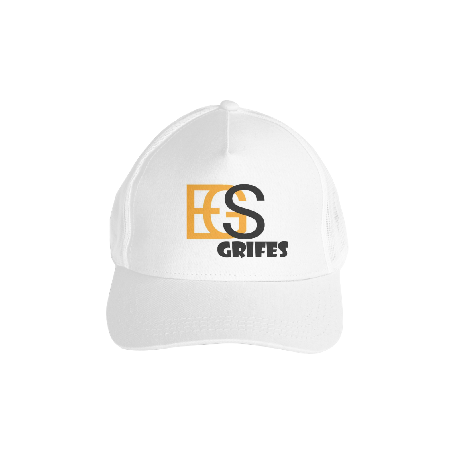 Boné EGS Grifes Americano White Com Tela