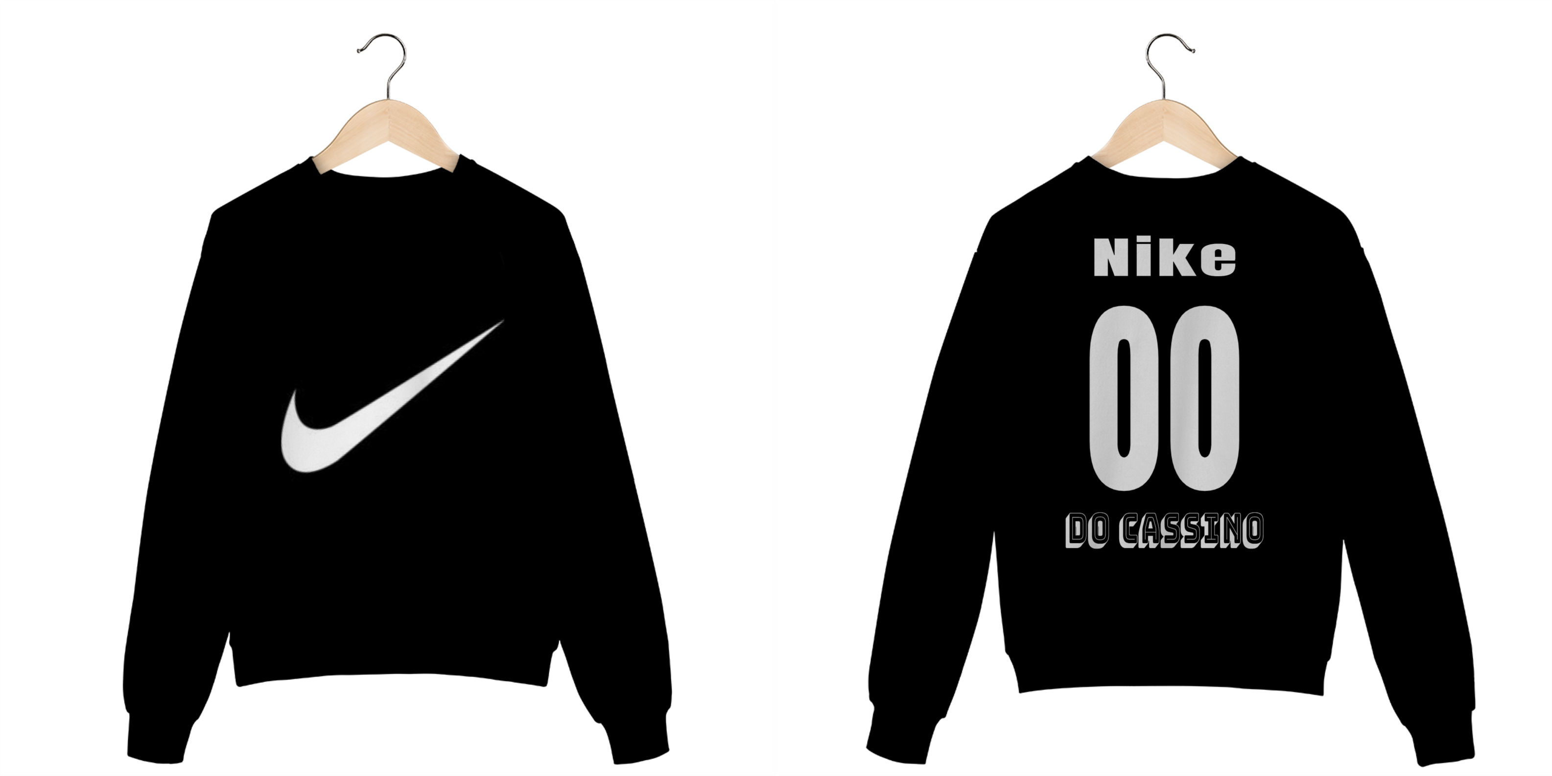 Moletom Nike Black 00 Do Cassino Fexado