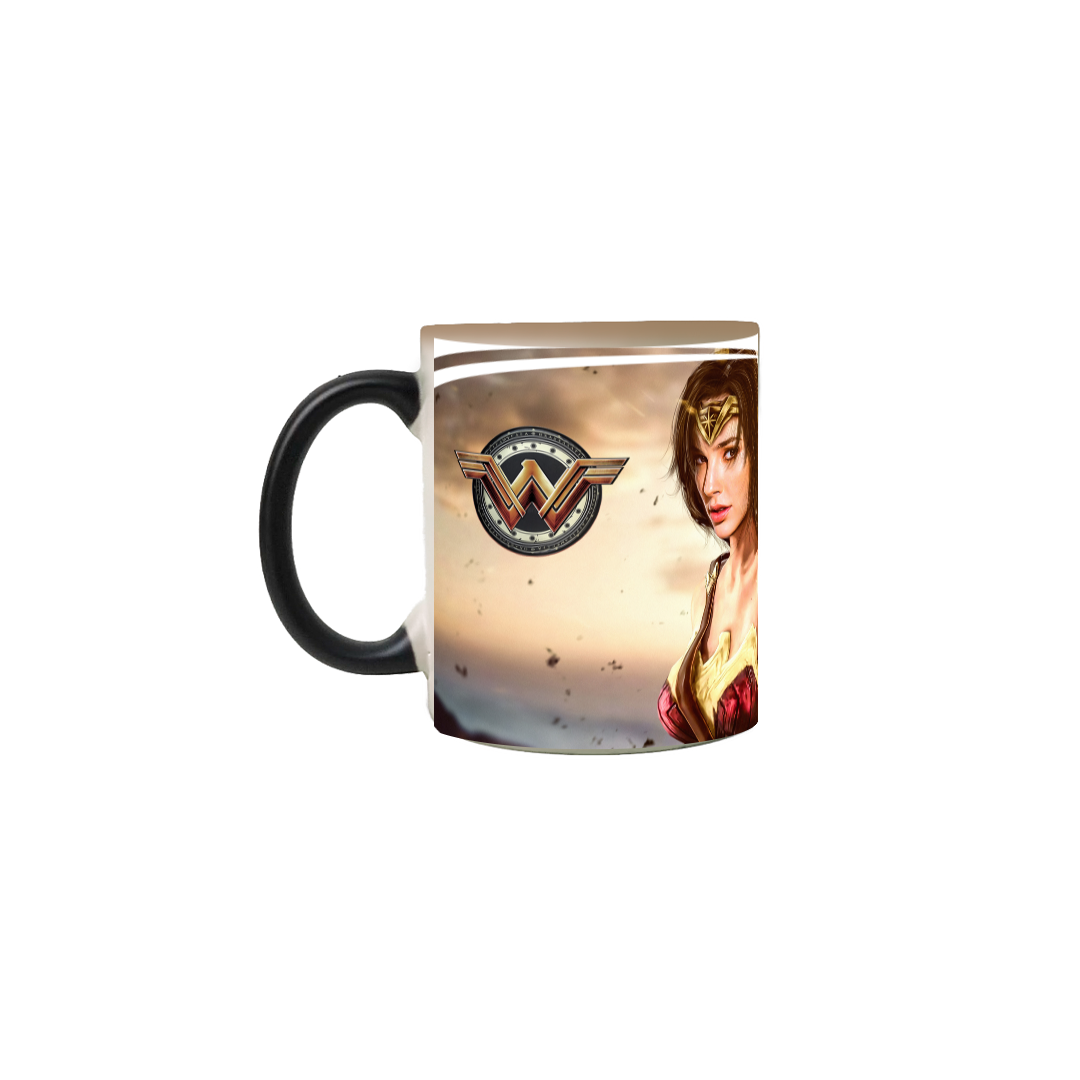 Caneca Termossensível Mulher Maravilha 