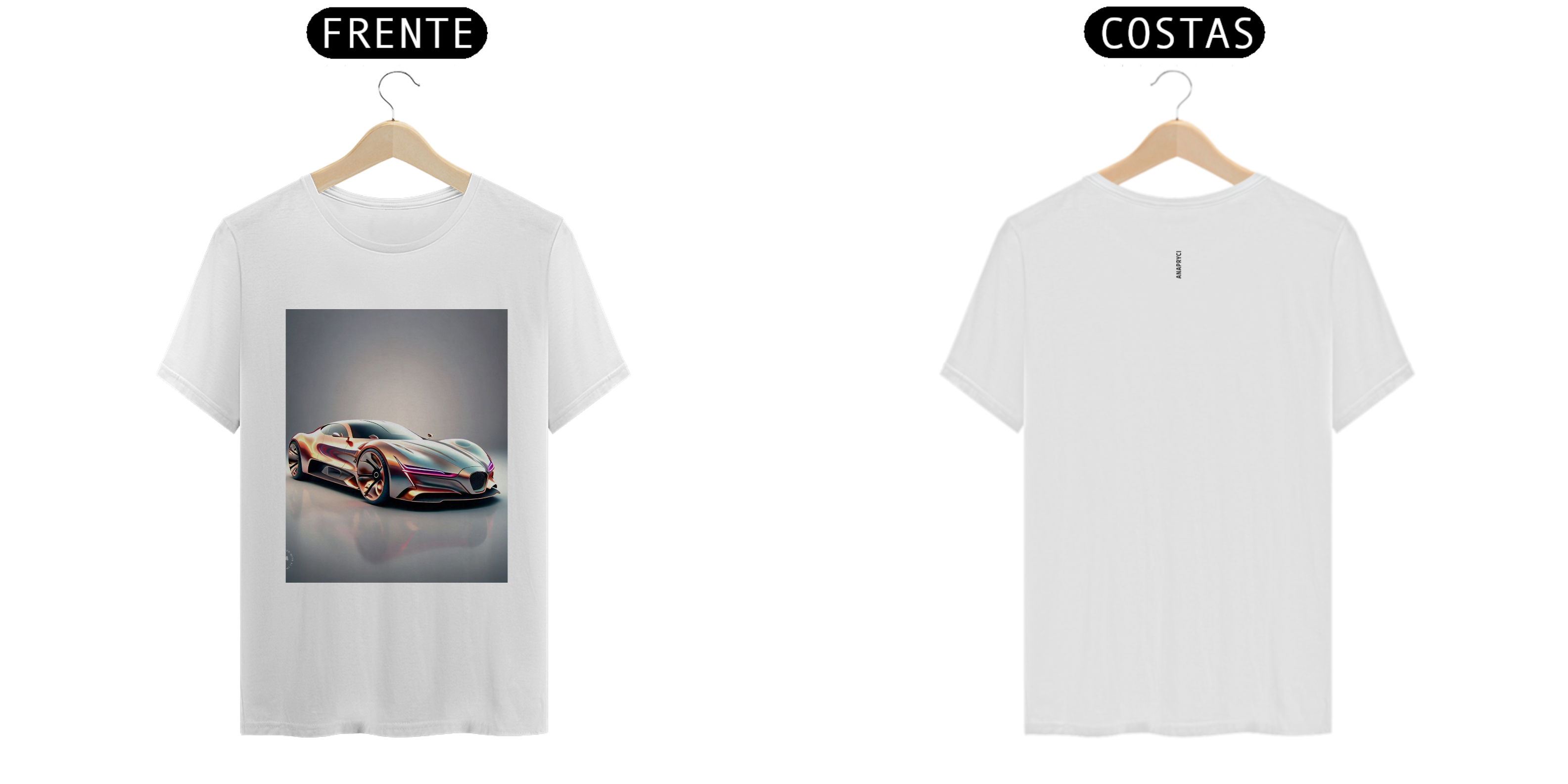 Camisa T-Shirt Pima Estampa carro masculina