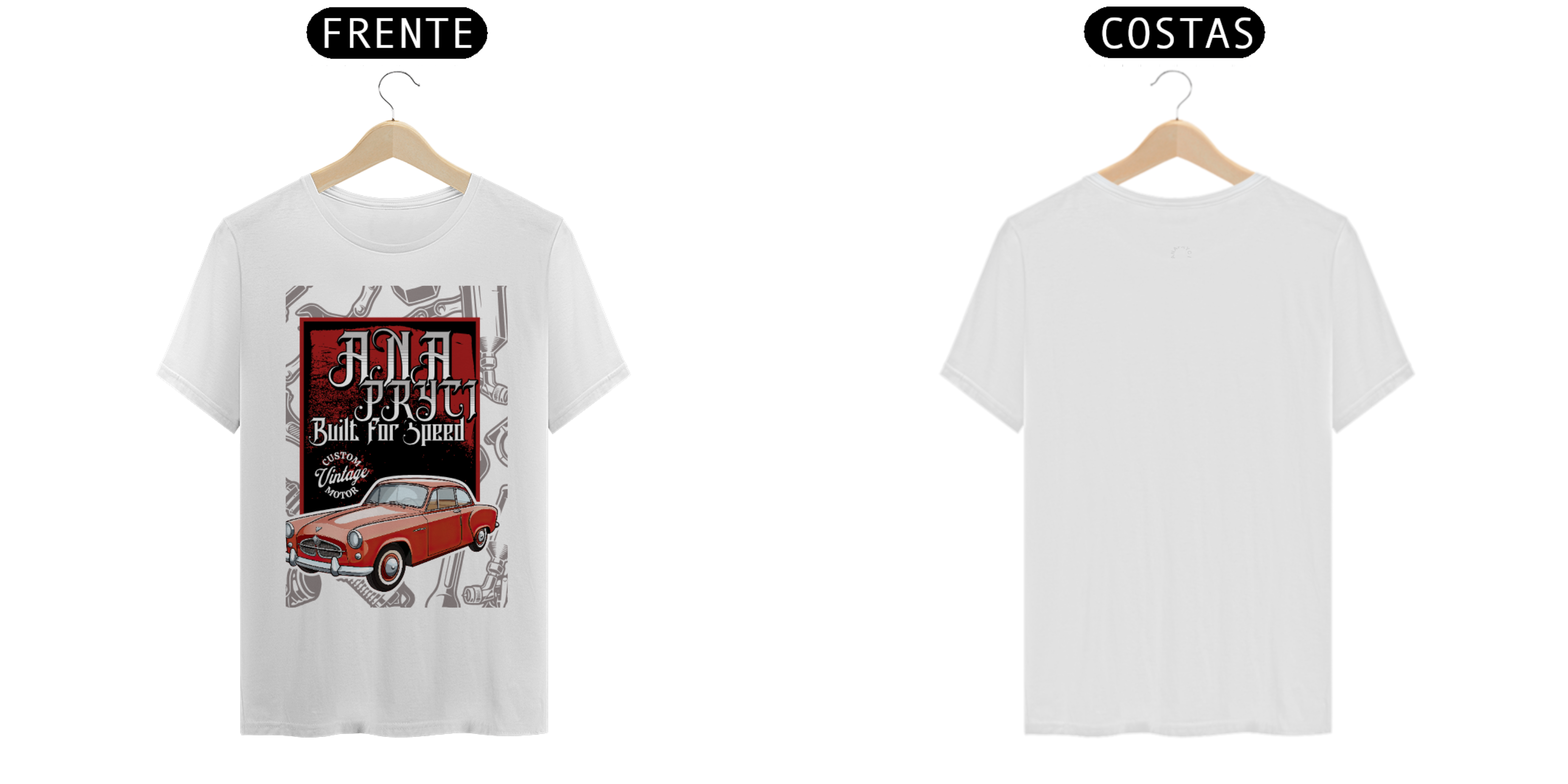 Camisa T-Shirt Classica Estampa SPEED ANAPRYCI