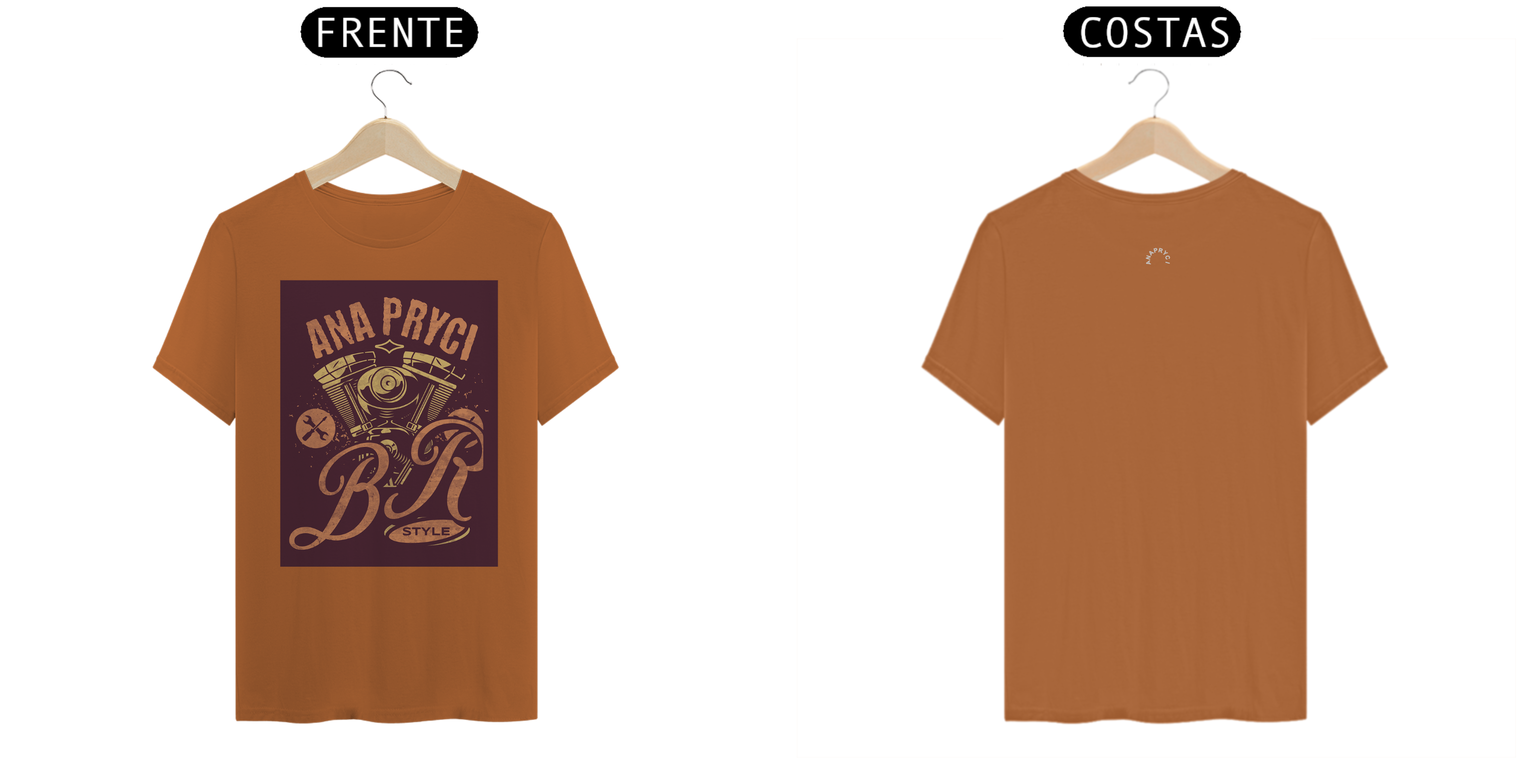 Camisa T-Shirt Pima Estampa BR ANAPRYCI