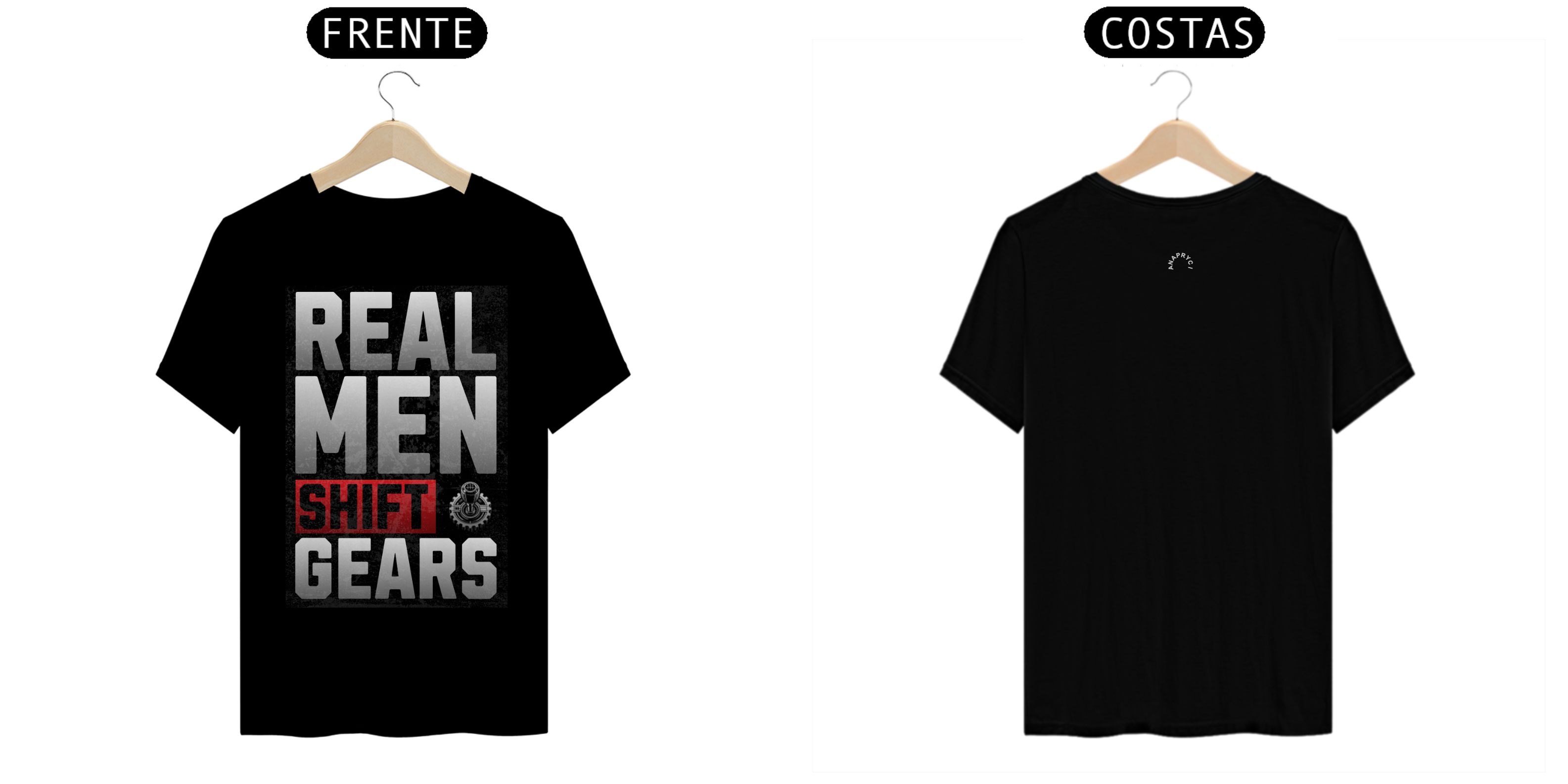 Camisa T-Shirt Pima Estampa REAL MAN ANAPRYCI