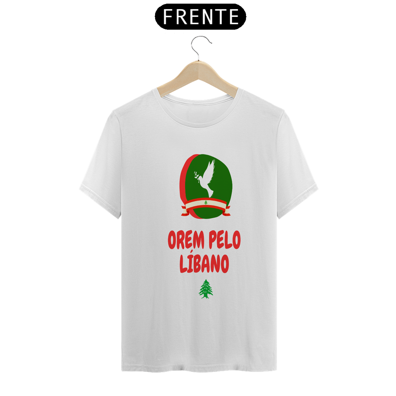 Camiseta Orem Pelo Líbano