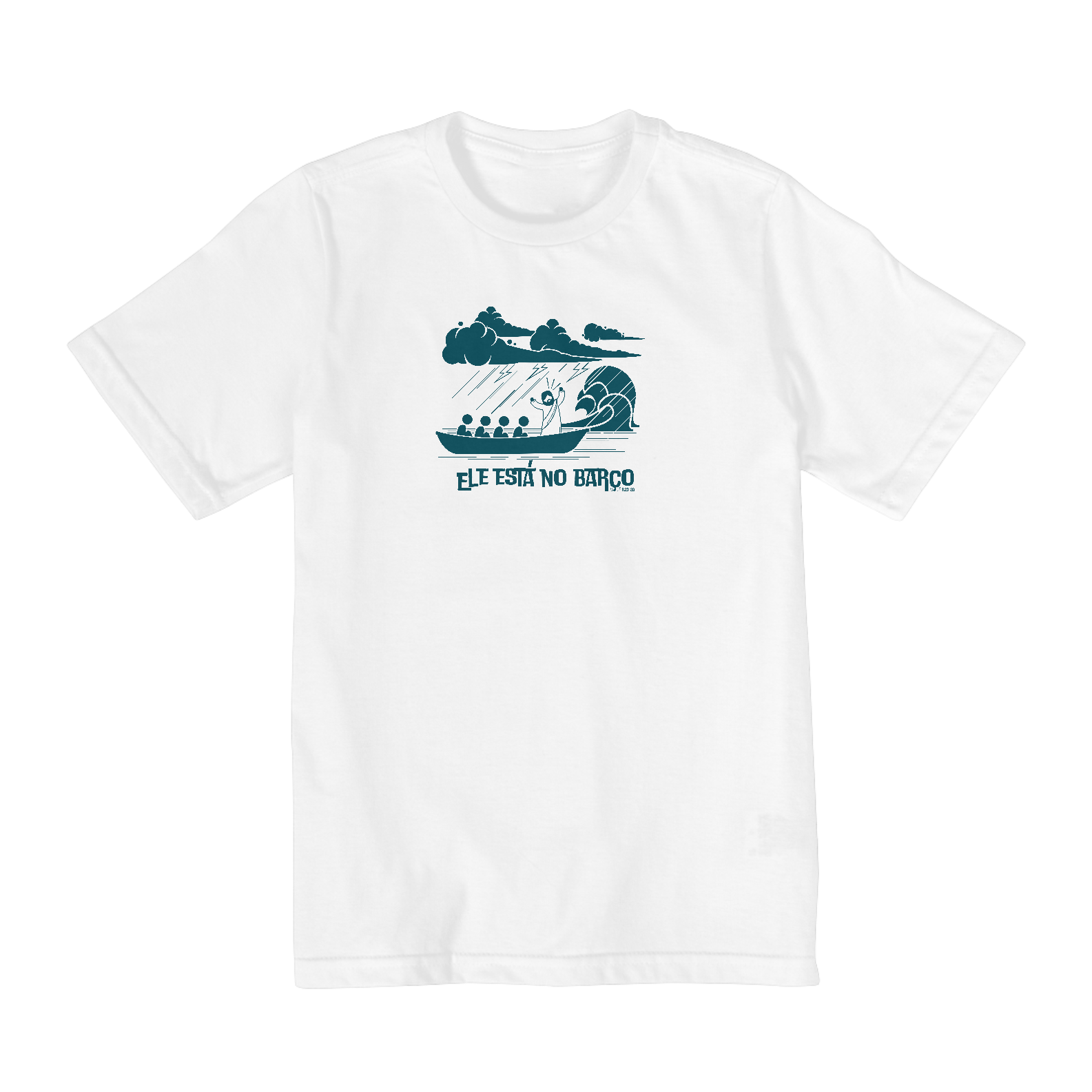 Camisa Infantil (10 - 14 anos) - Barco