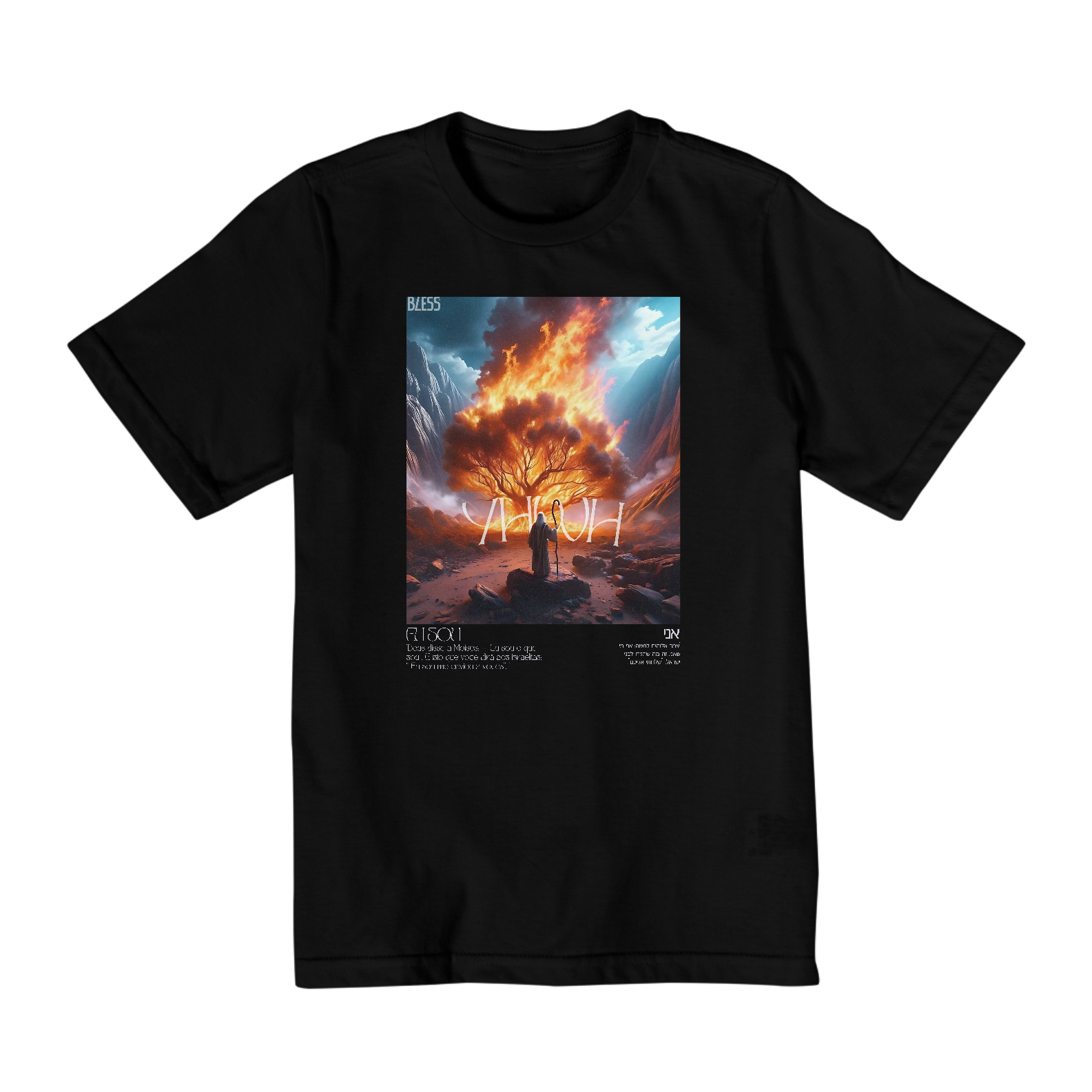 Camisa Infantil (10 - 14 anos) - Eu Sou Preta