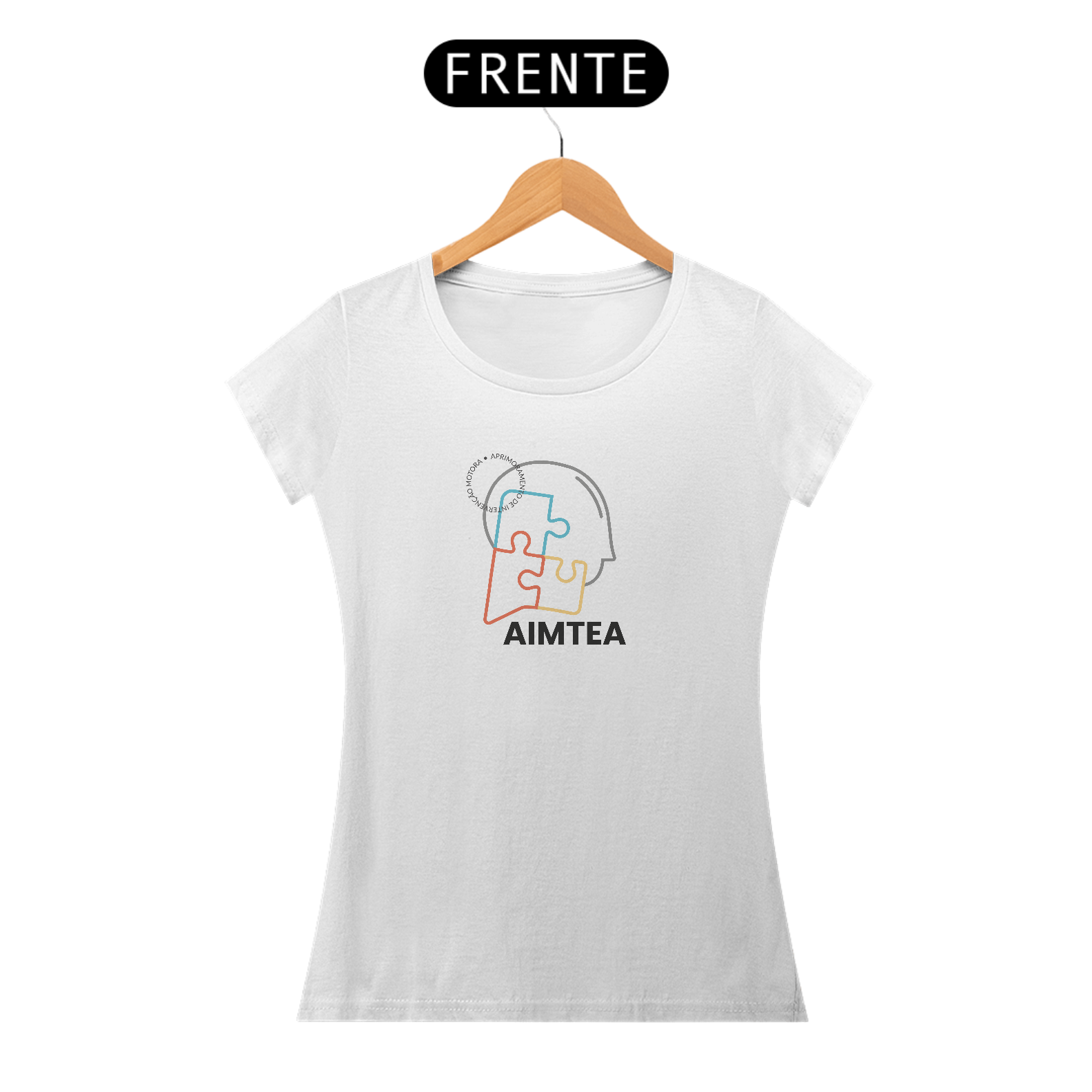 Camiseta Branca AIMTEA Feminina
