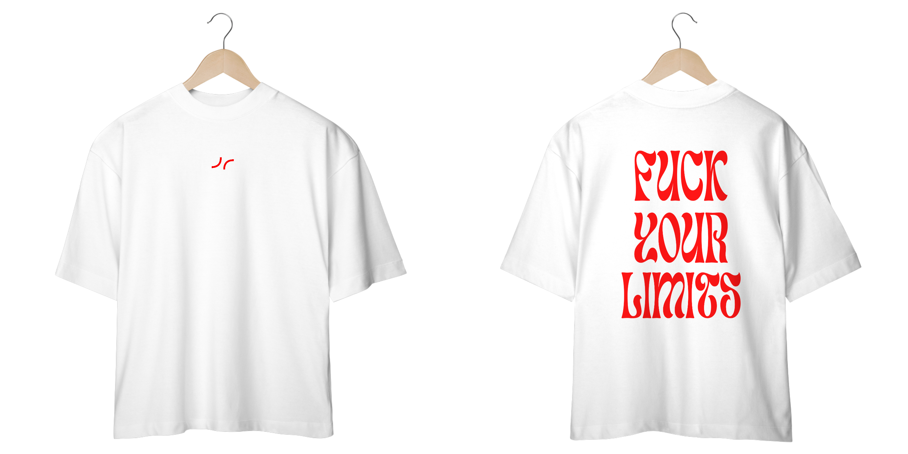 Camiseta Oversized | Kompa - Fuck Your Limits