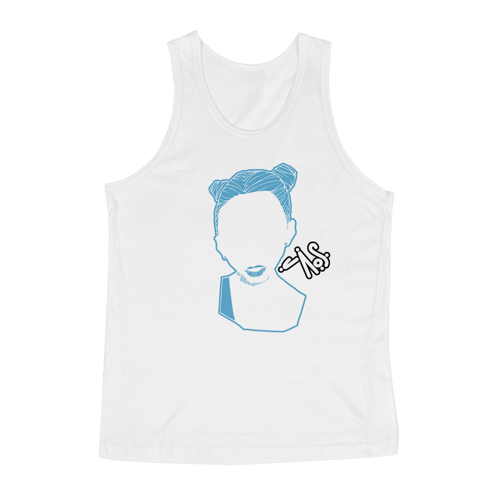 R131 | Negativo - Arte Azul Clara