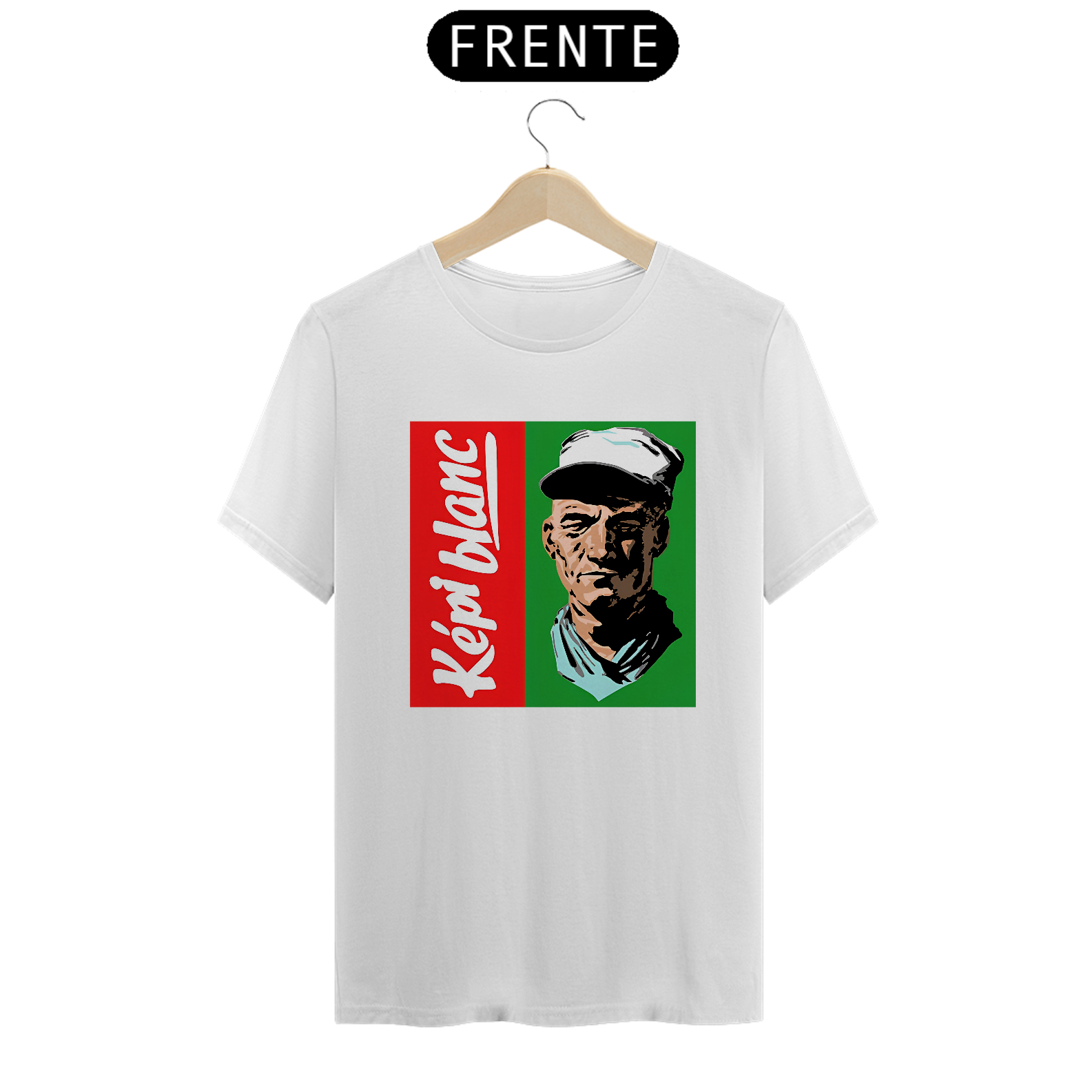 Camiseta Legião Estrangeira Francesa - Quepe Branco