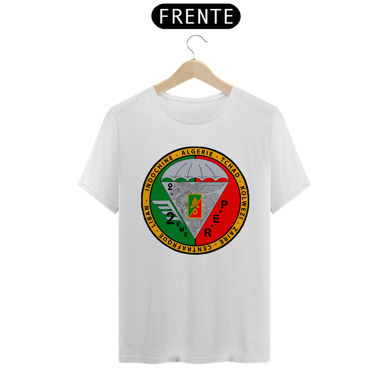 Camiseta Legião Estrangeira Francesa - 2 REP