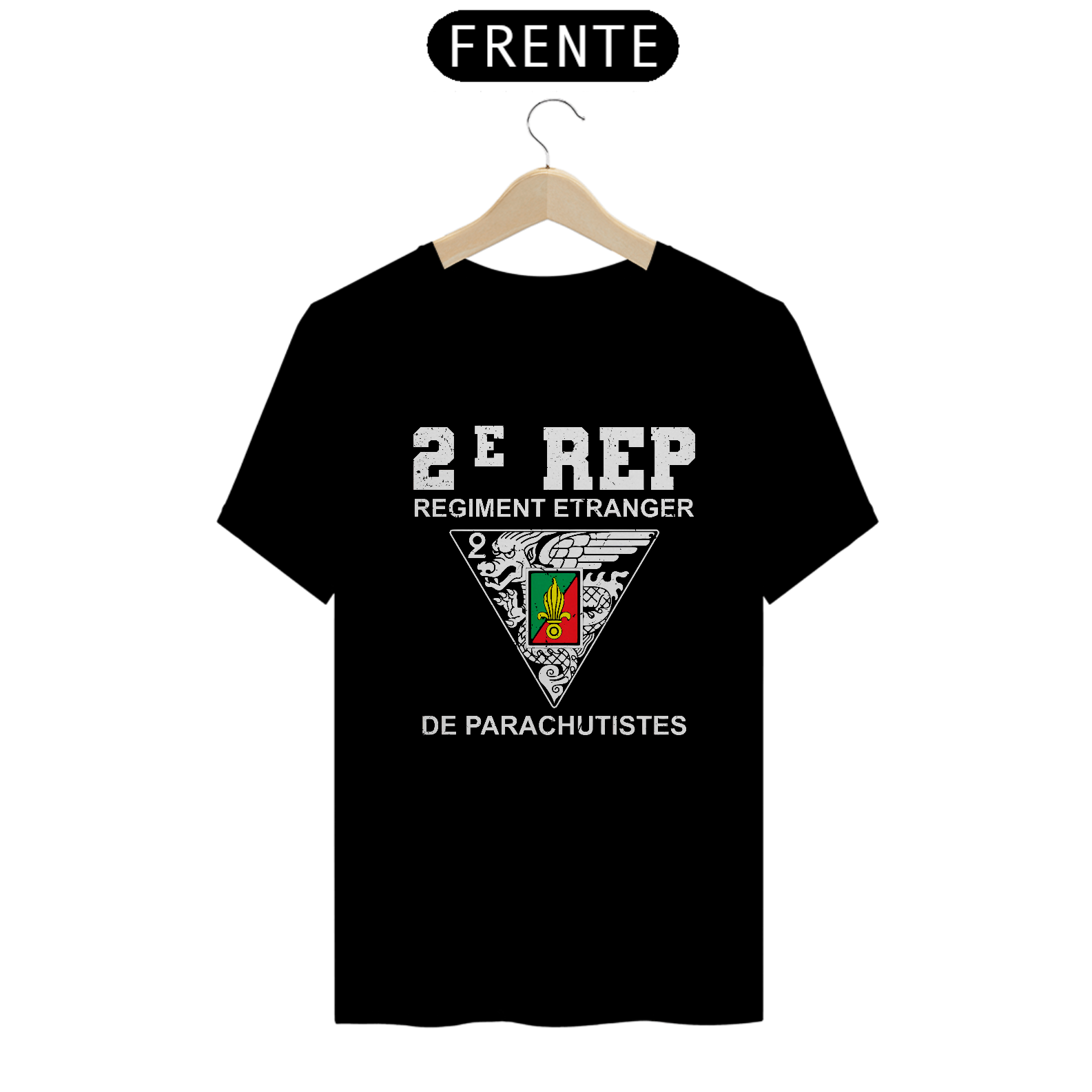 Camiseta Legião Estrangeira Francesa -  2º REP Paraquedista