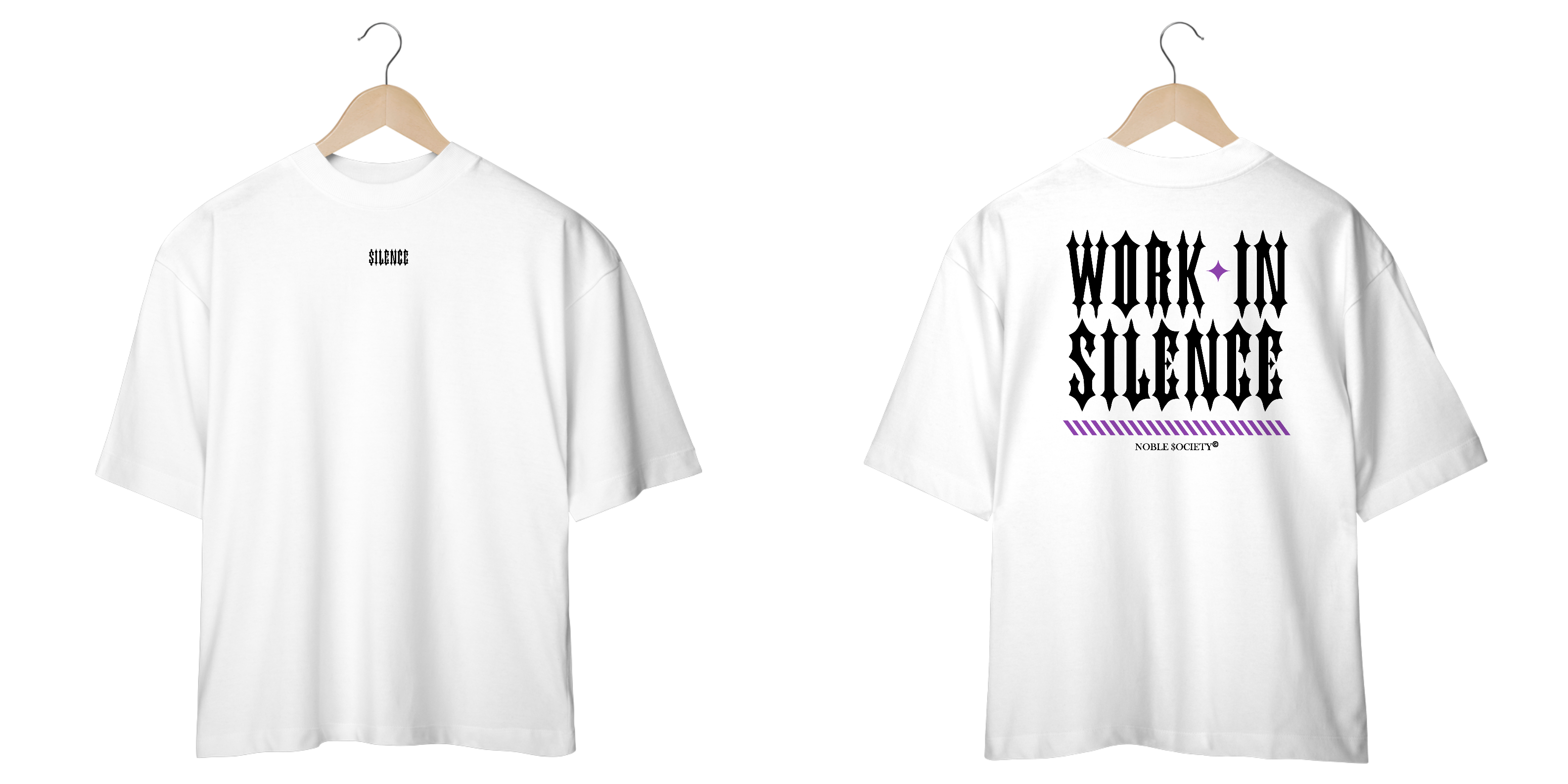 work in silence purple