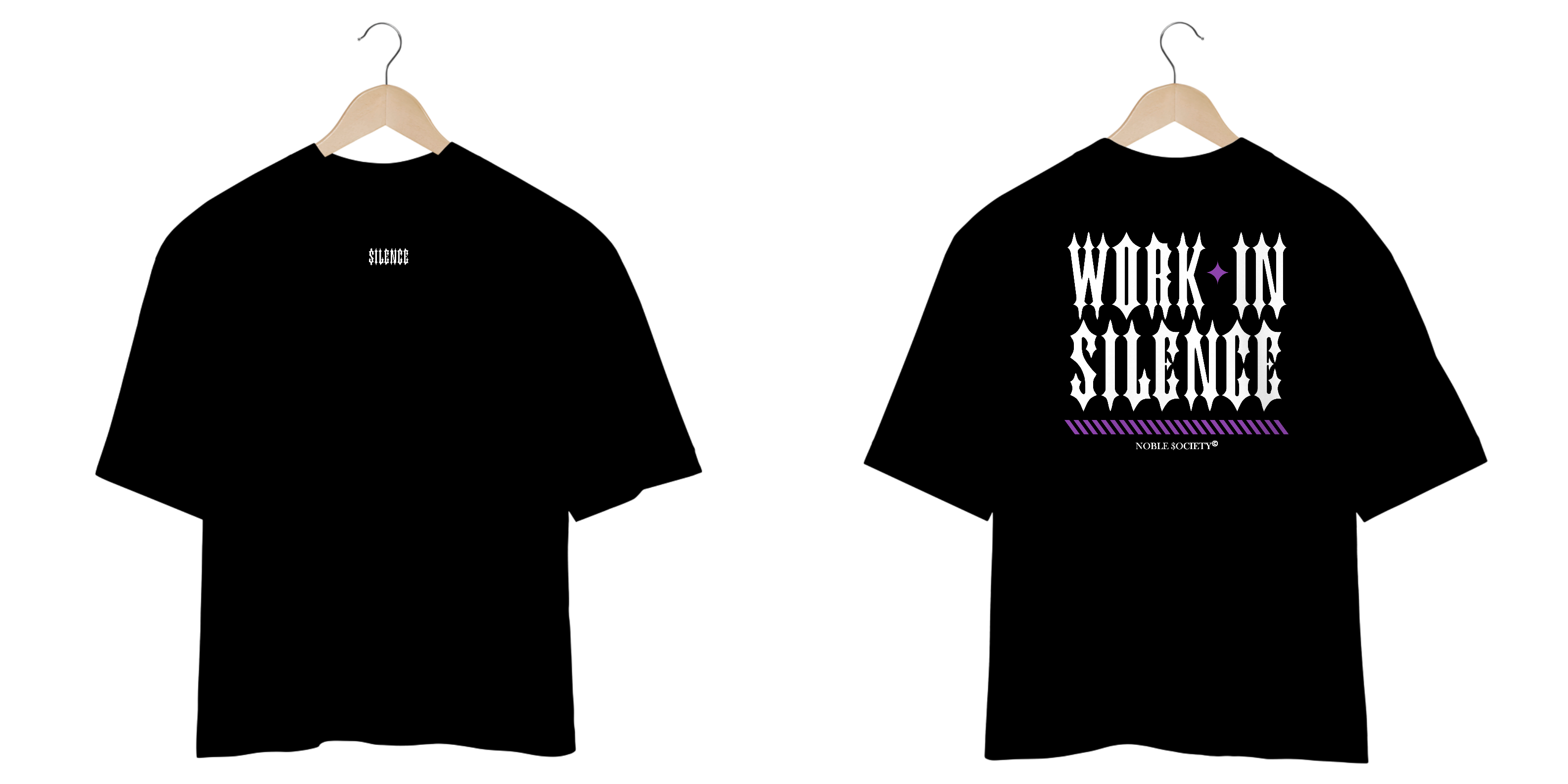 work in silence purple