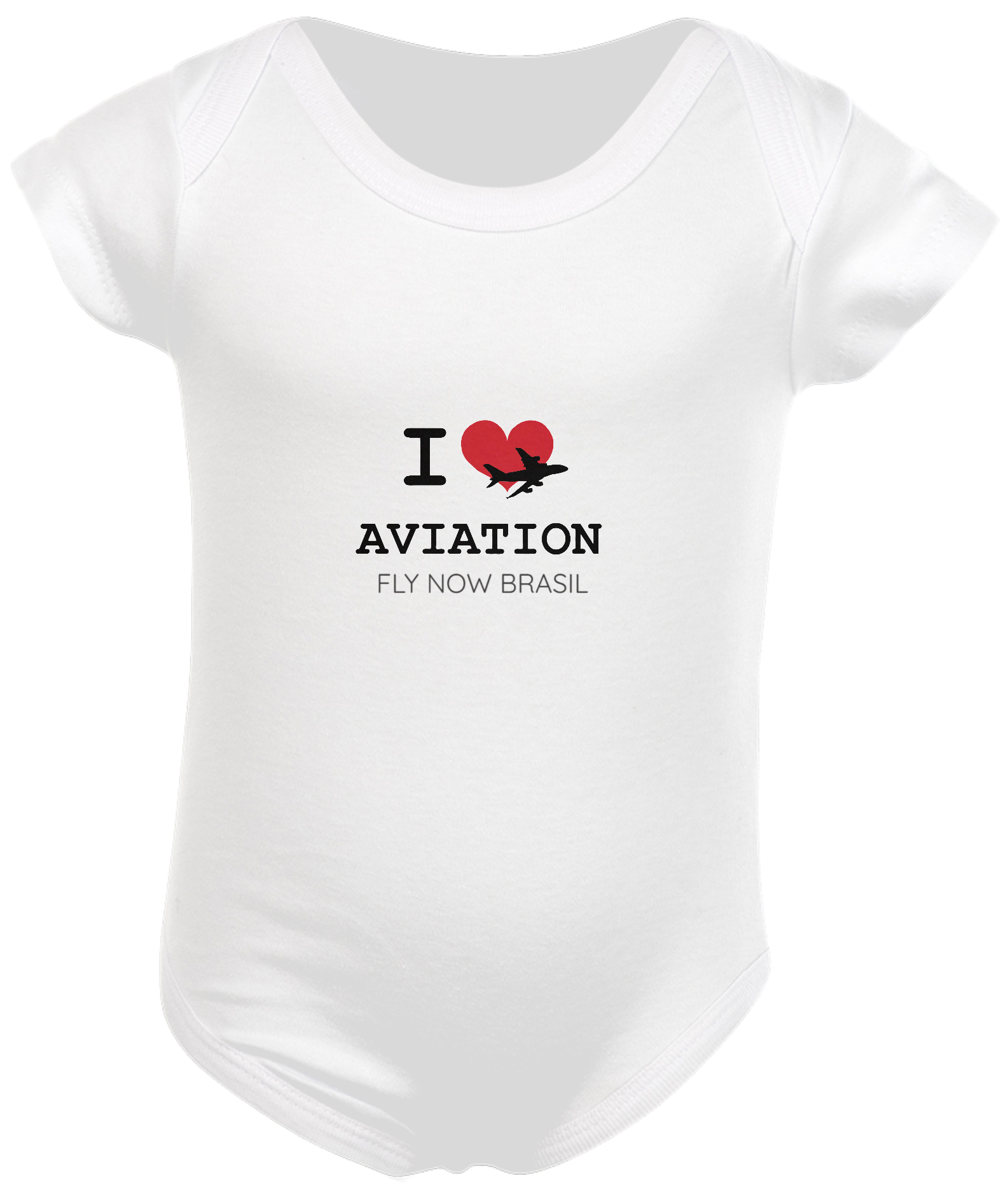 Body Infantil I Love Aviation