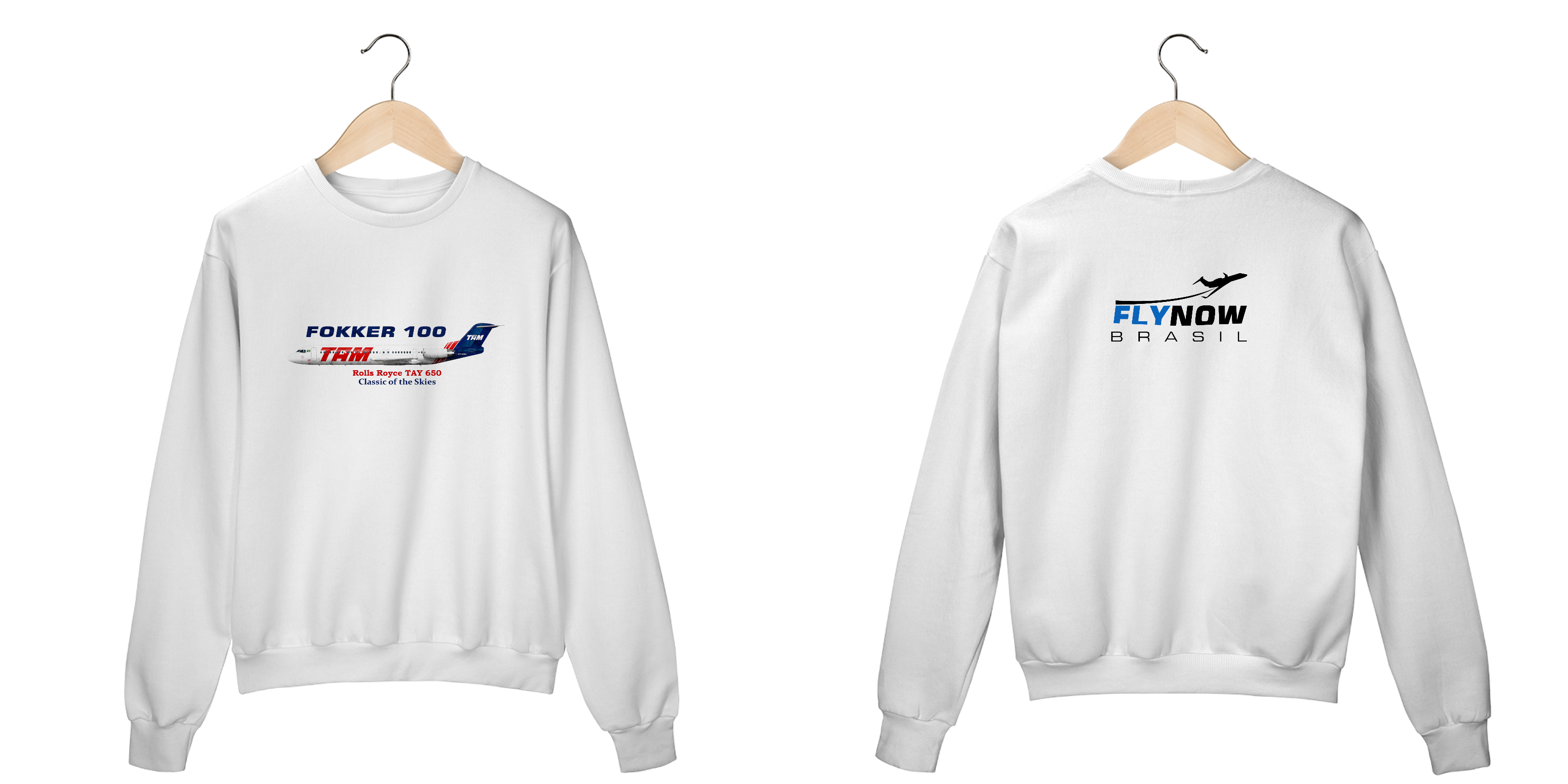 Moletom Fokker 100