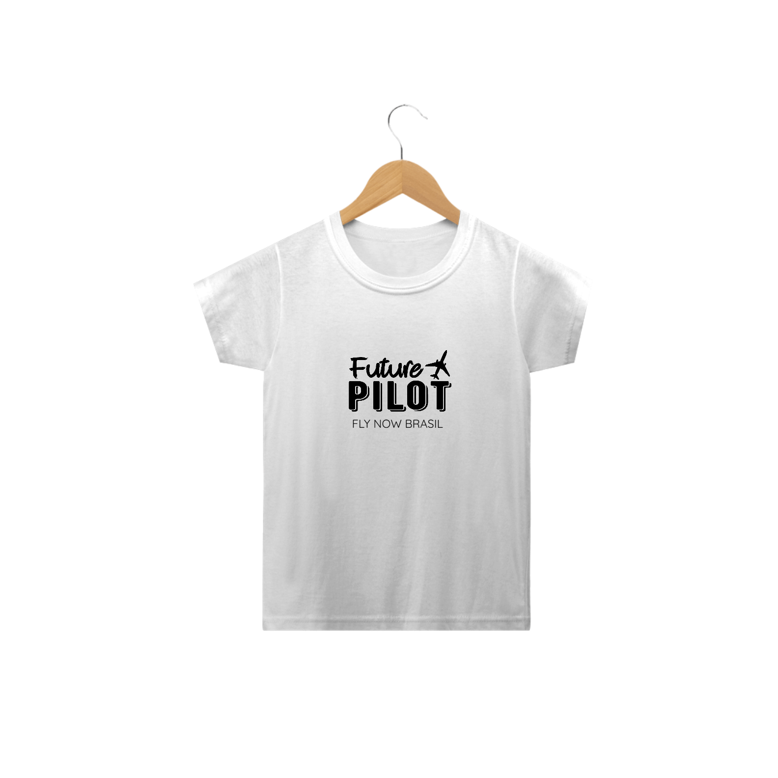 Camiseta Infantil Future Pilot