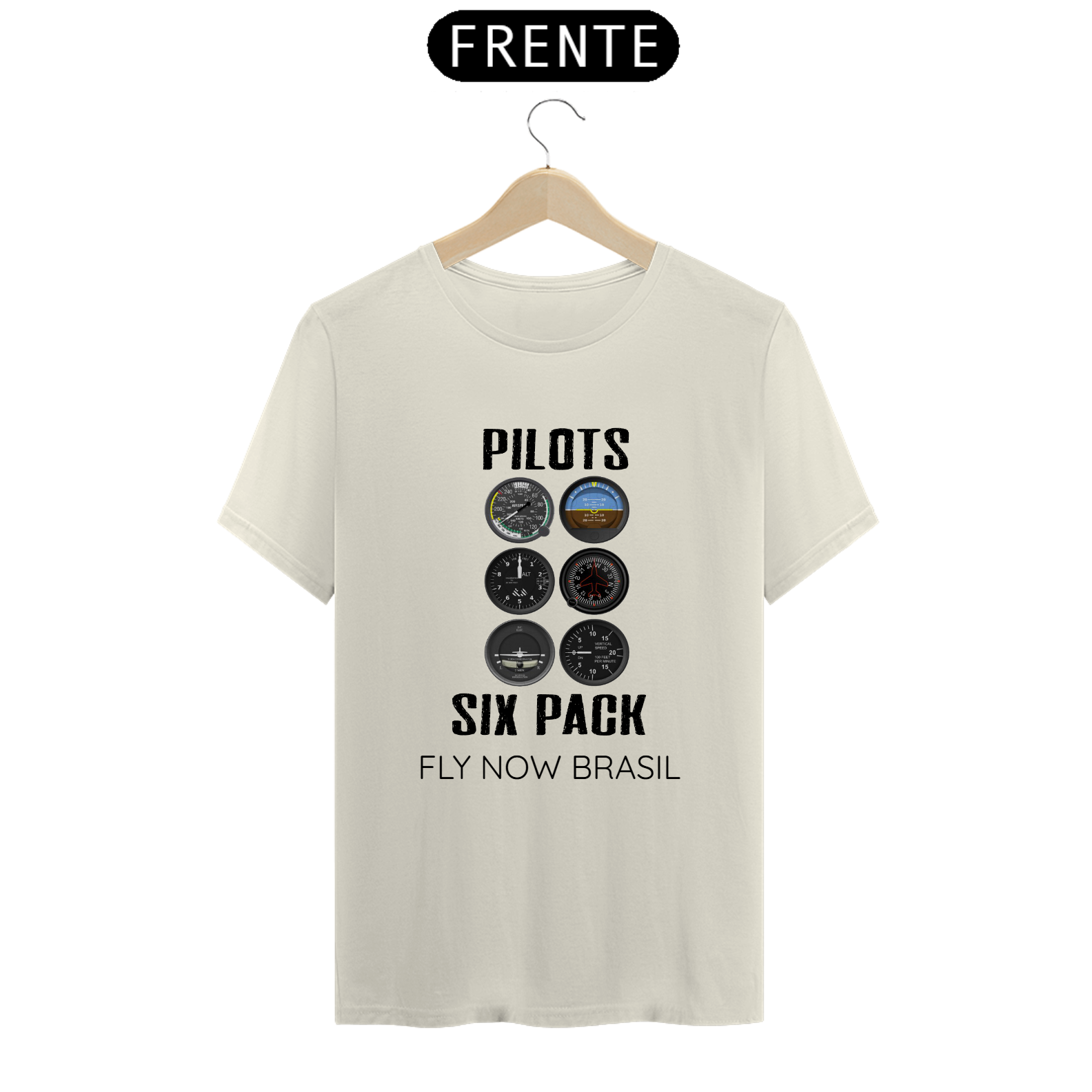 Camiseta Pilot´s Six Pack Premium
