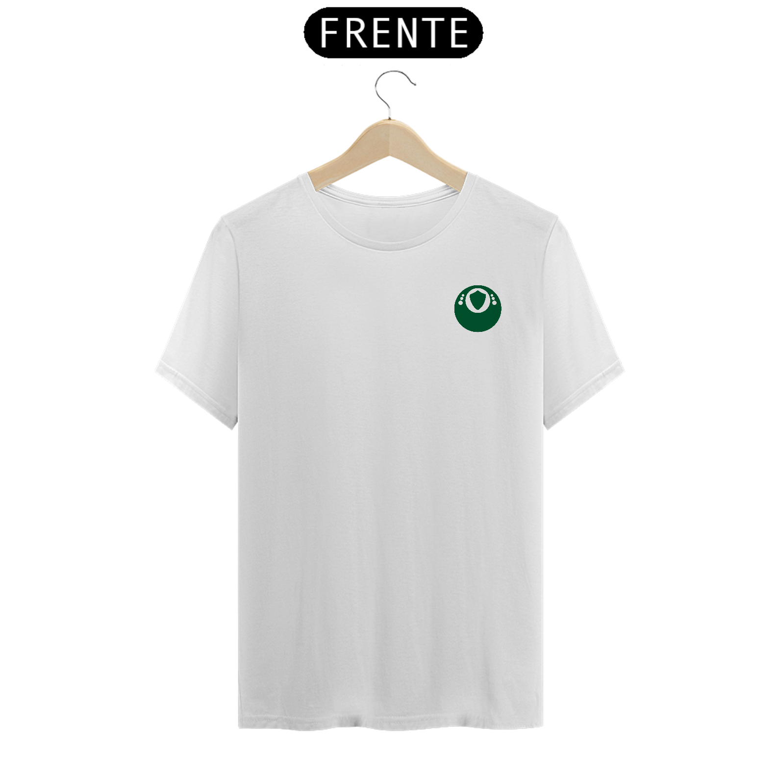 Camiseta Escudo Palmeiras Minimalista Clássica