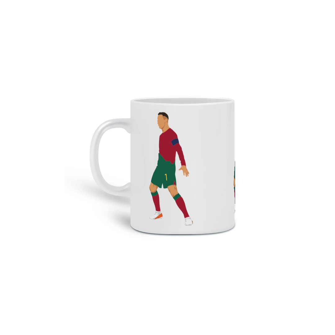 Nome do produto: Caneca Personalizada Cristiano Ronaldo  Cr7