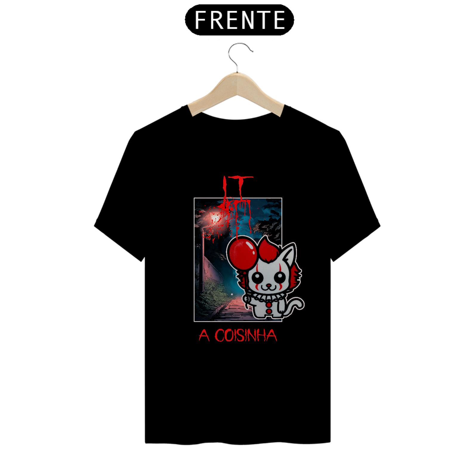Nome do produto: CAMISETA IT - A COISINHA (PENNYWISE)