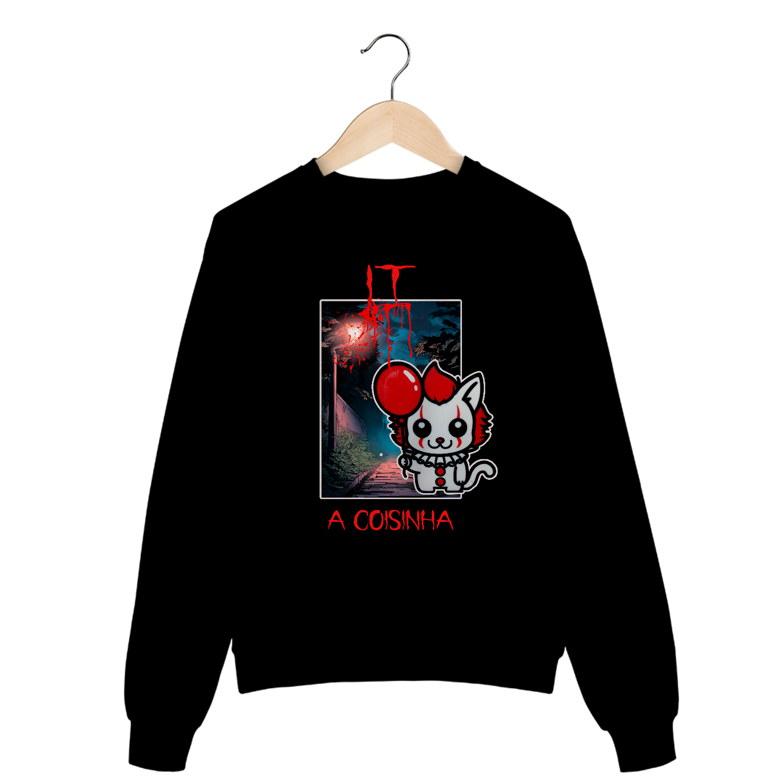 MOLETOM IT - A COISINHA (PENNYWISE)