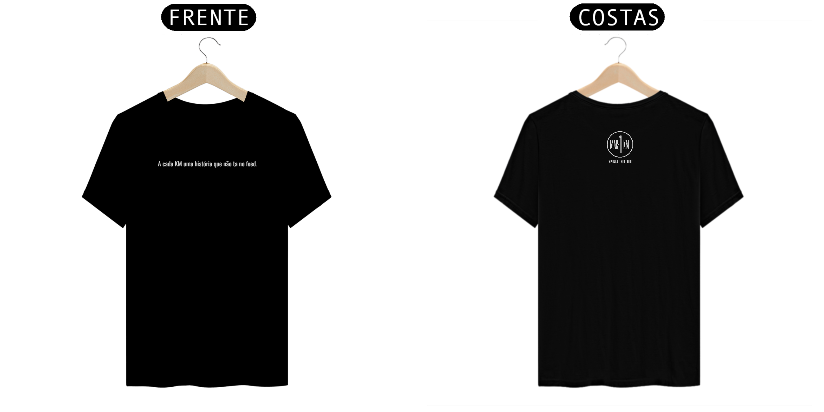 Camiseta Masculina “História Fora do Feed” – Corrida com Propósito | Linha Prime