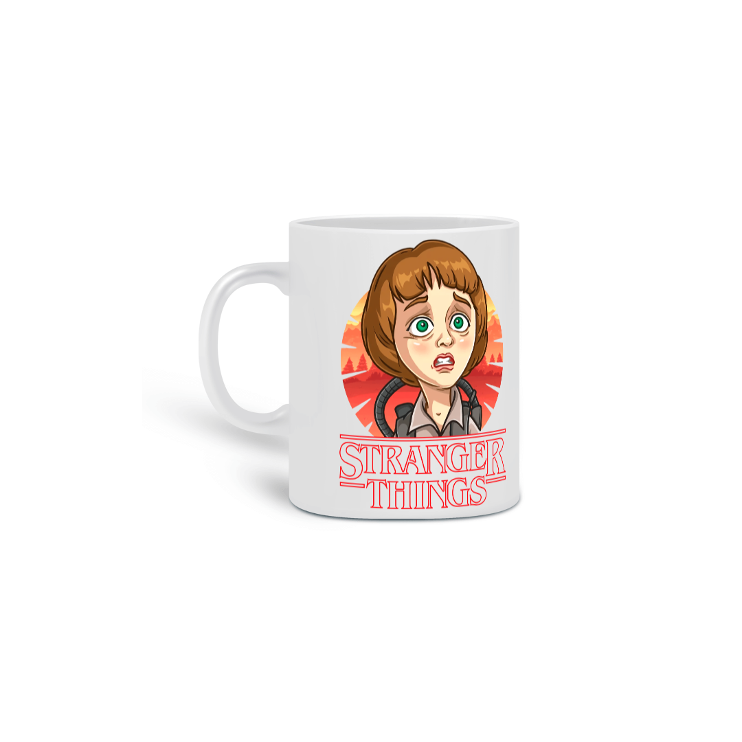 Caneca Stranger Things Will e Eleven
