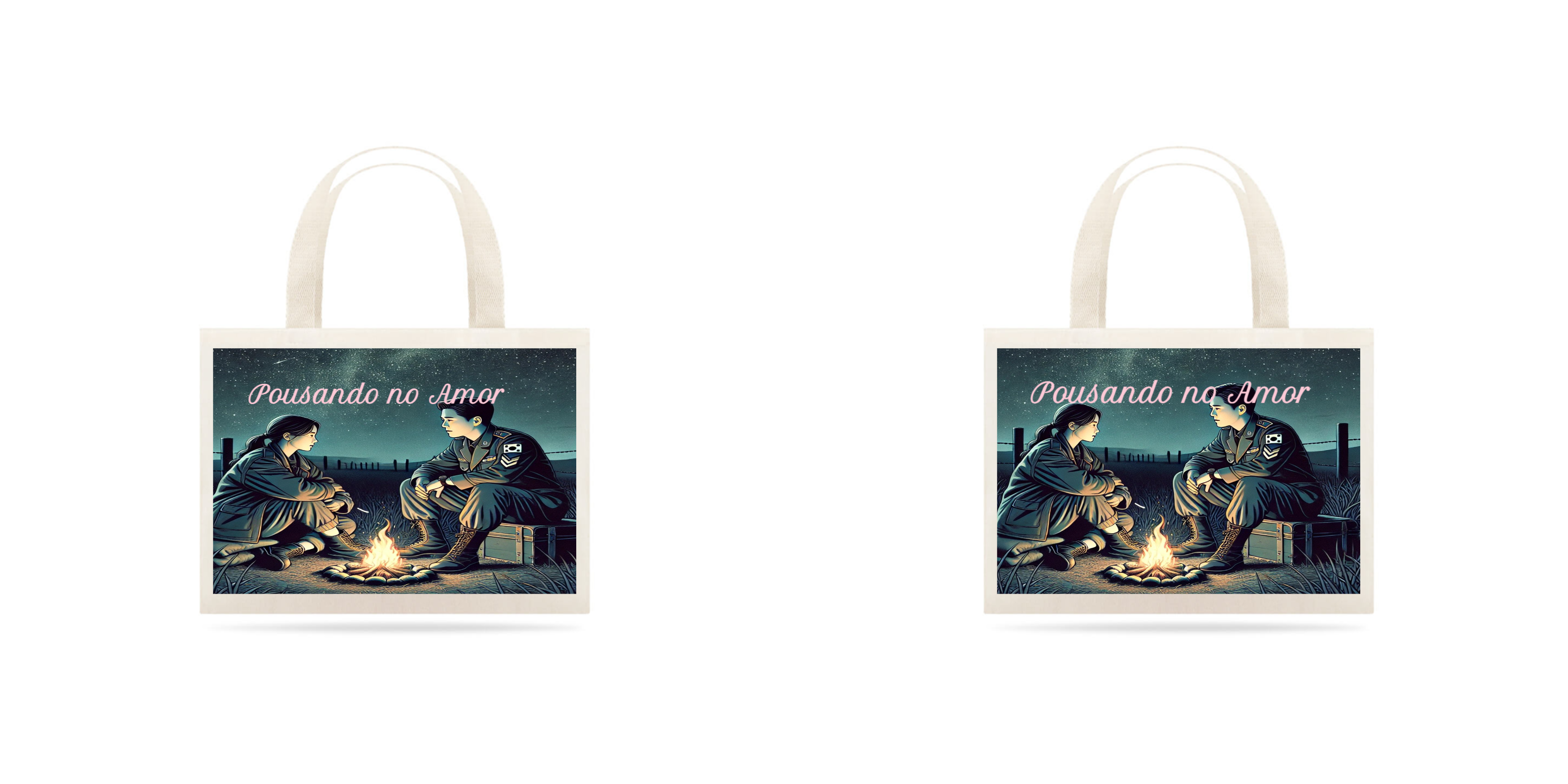 Ecobag Pousando no Amor