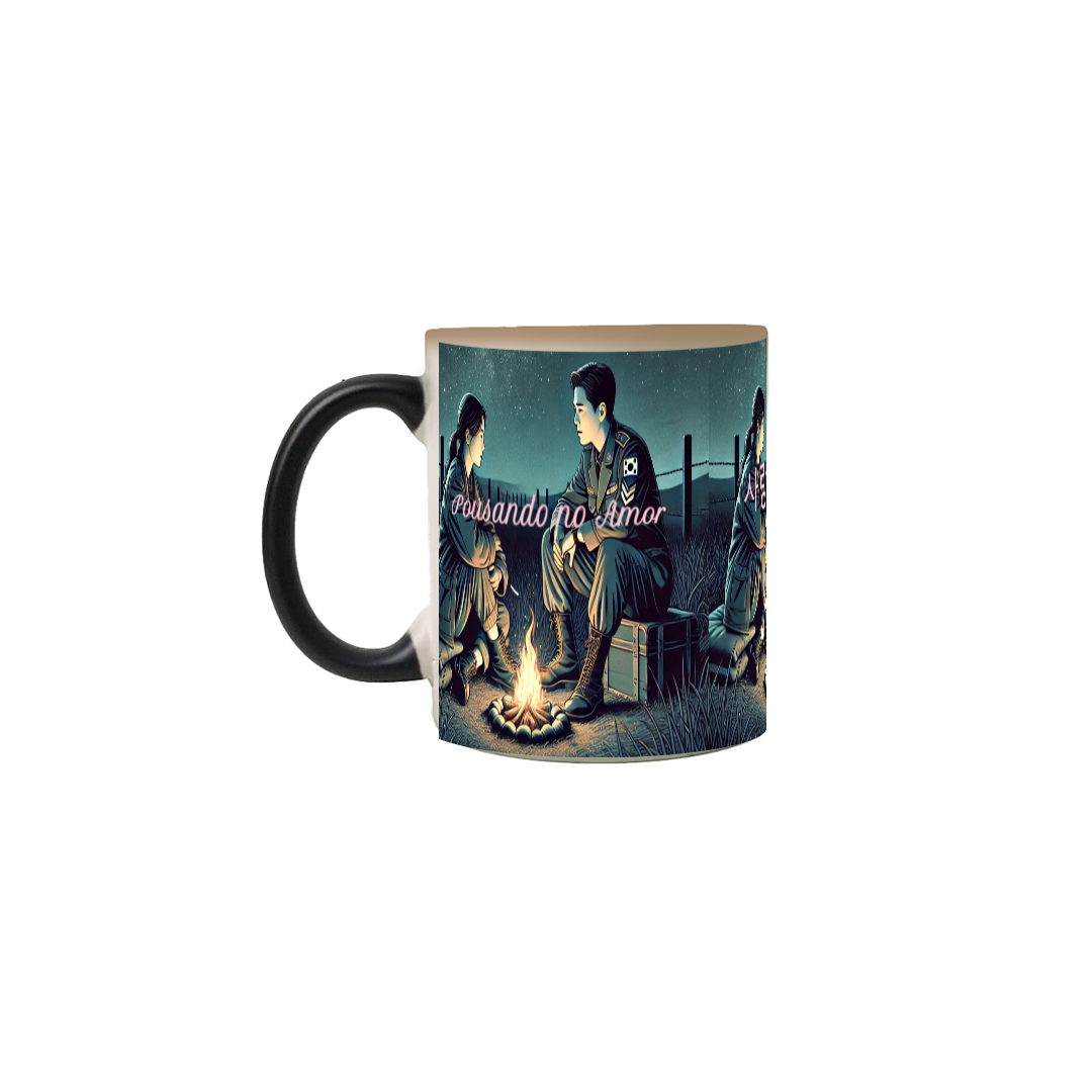 Caneca mágica Pousando no Amor
