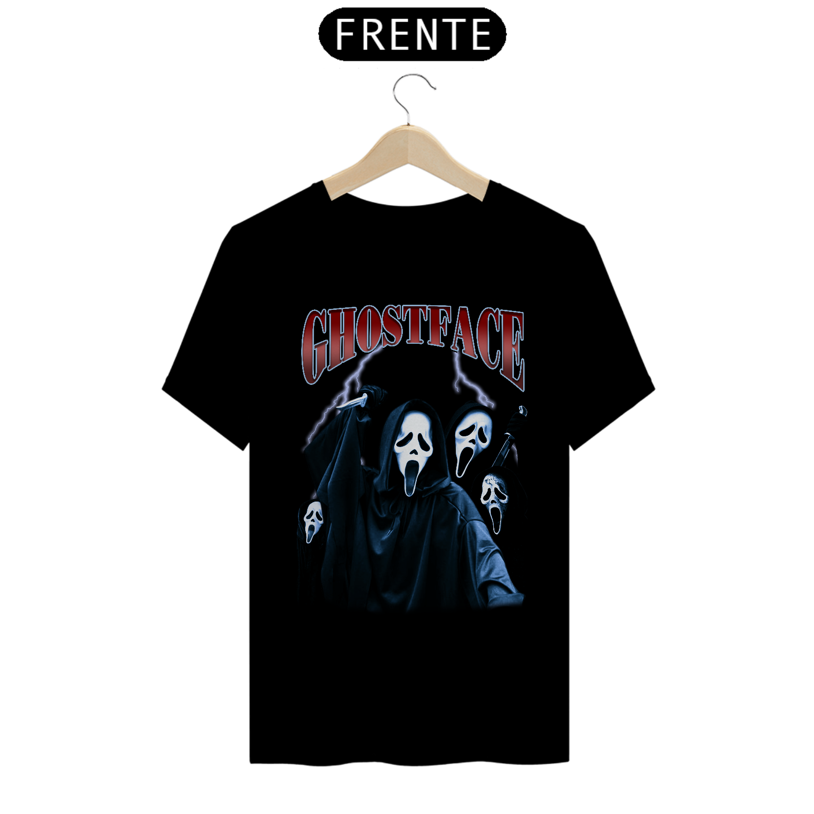 Camiseta Bootleg Ghostface 