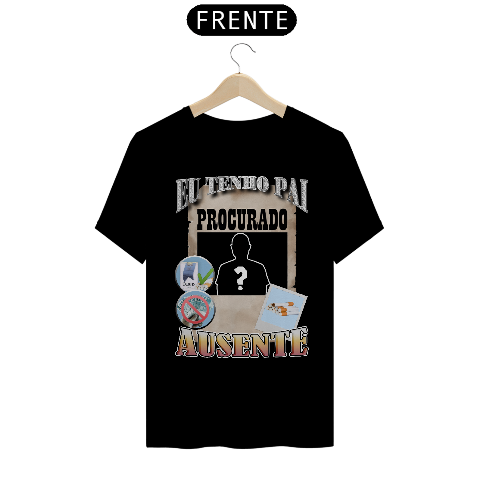 Camiseta Pai Ausente