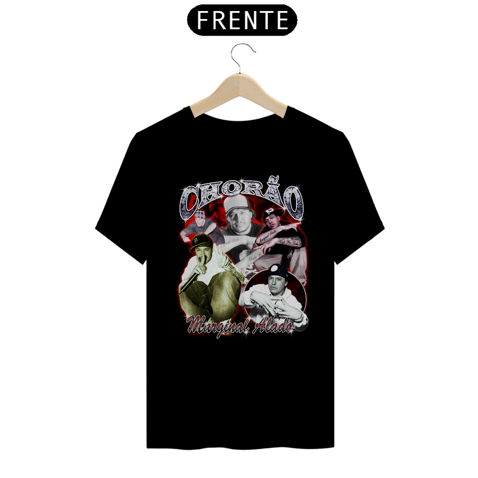 Camiseta Bootleg Chorão