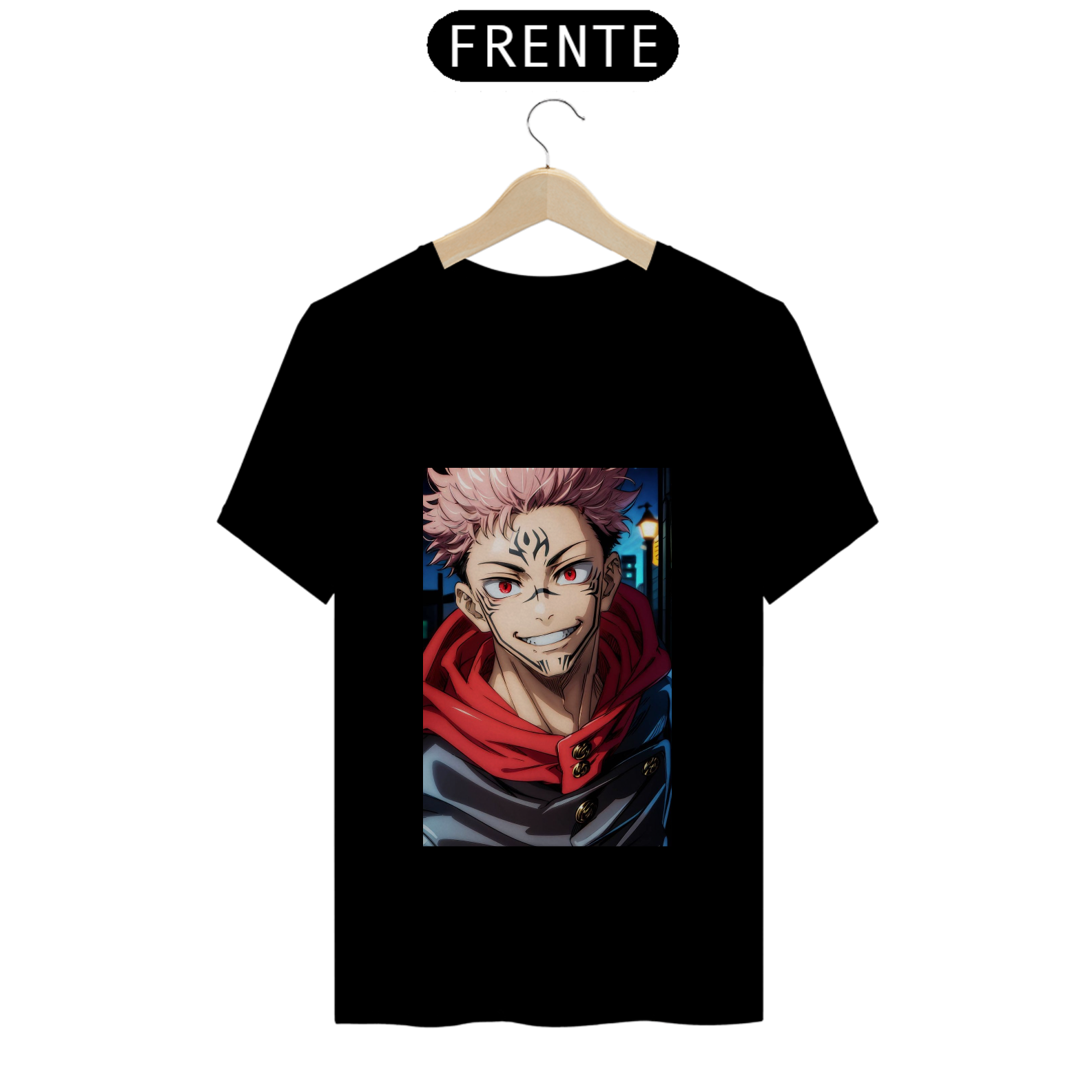 Camisa - Sukuna  (Jujutsu Kaisen)
