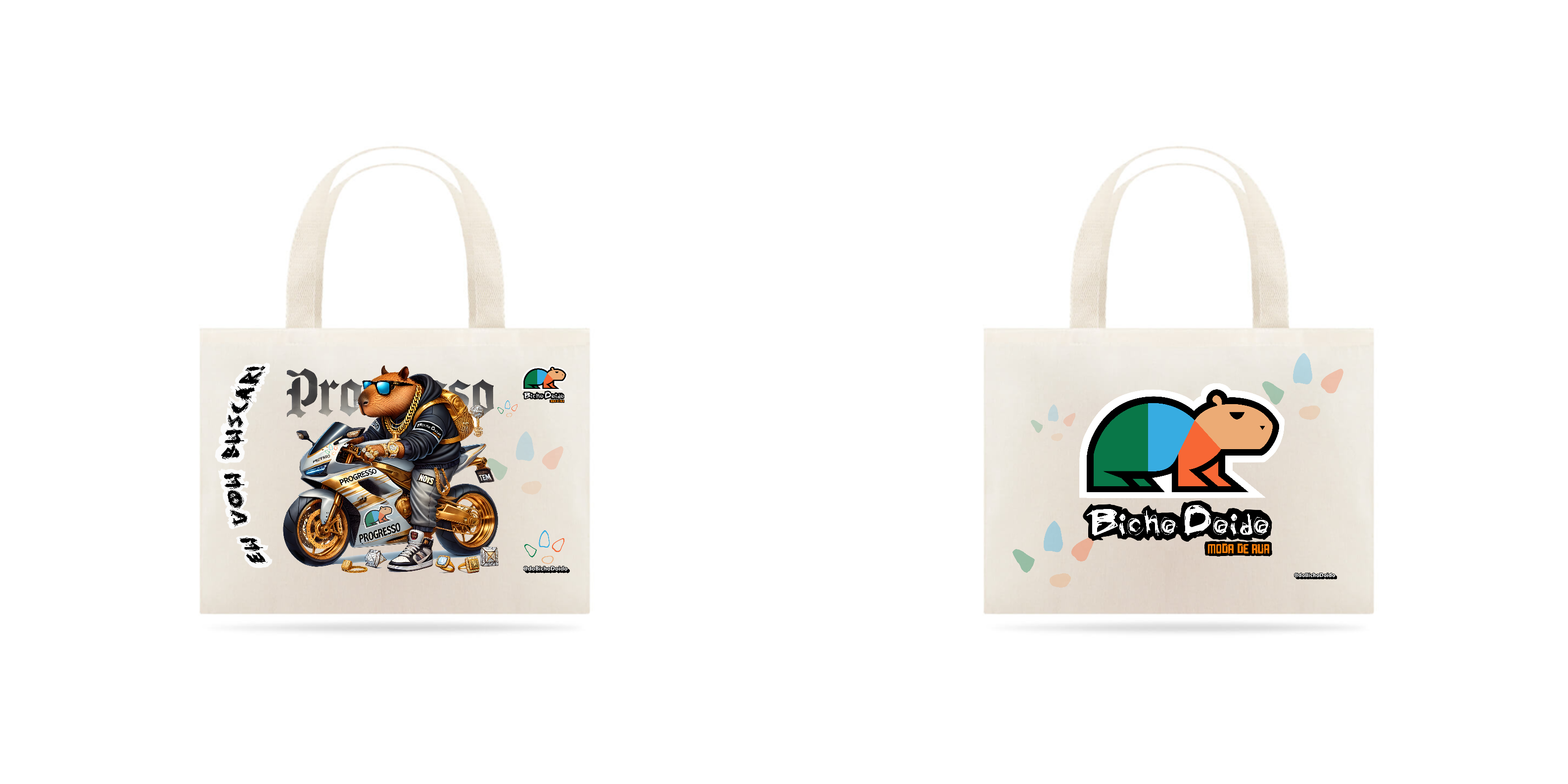 Eco Bag, Eu vou buscar, De foguetão prateado, Bicho Doido