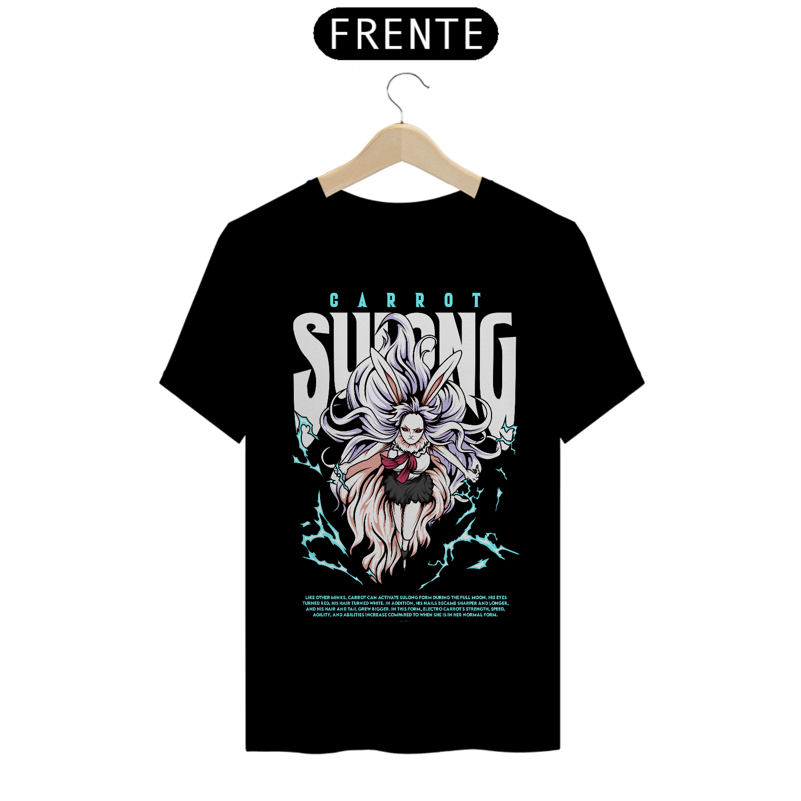 Nome do produto: Camiseta Anime One Piece - Carrot Sulong 