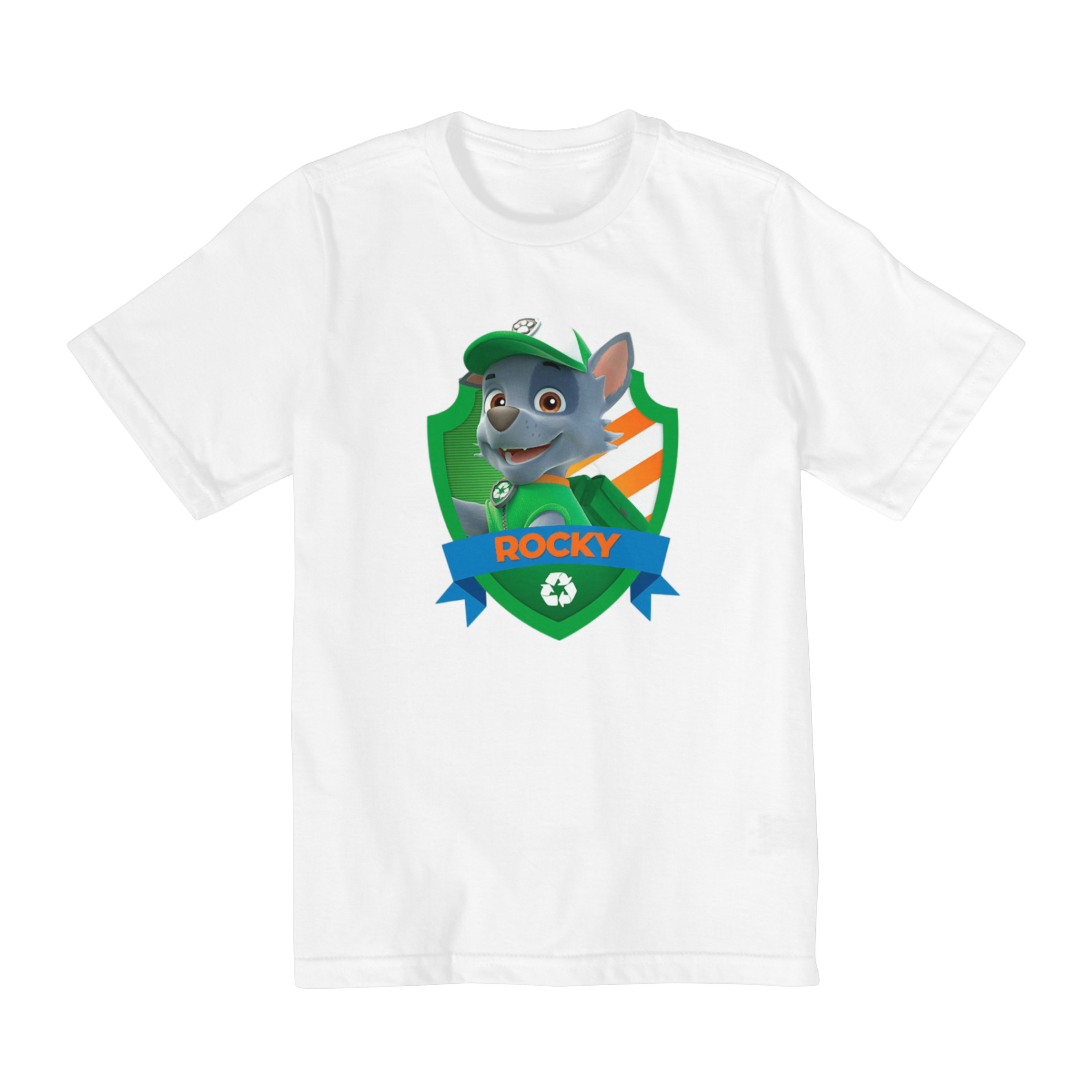 T-shirt infantil - Rocky Patrulha Canina