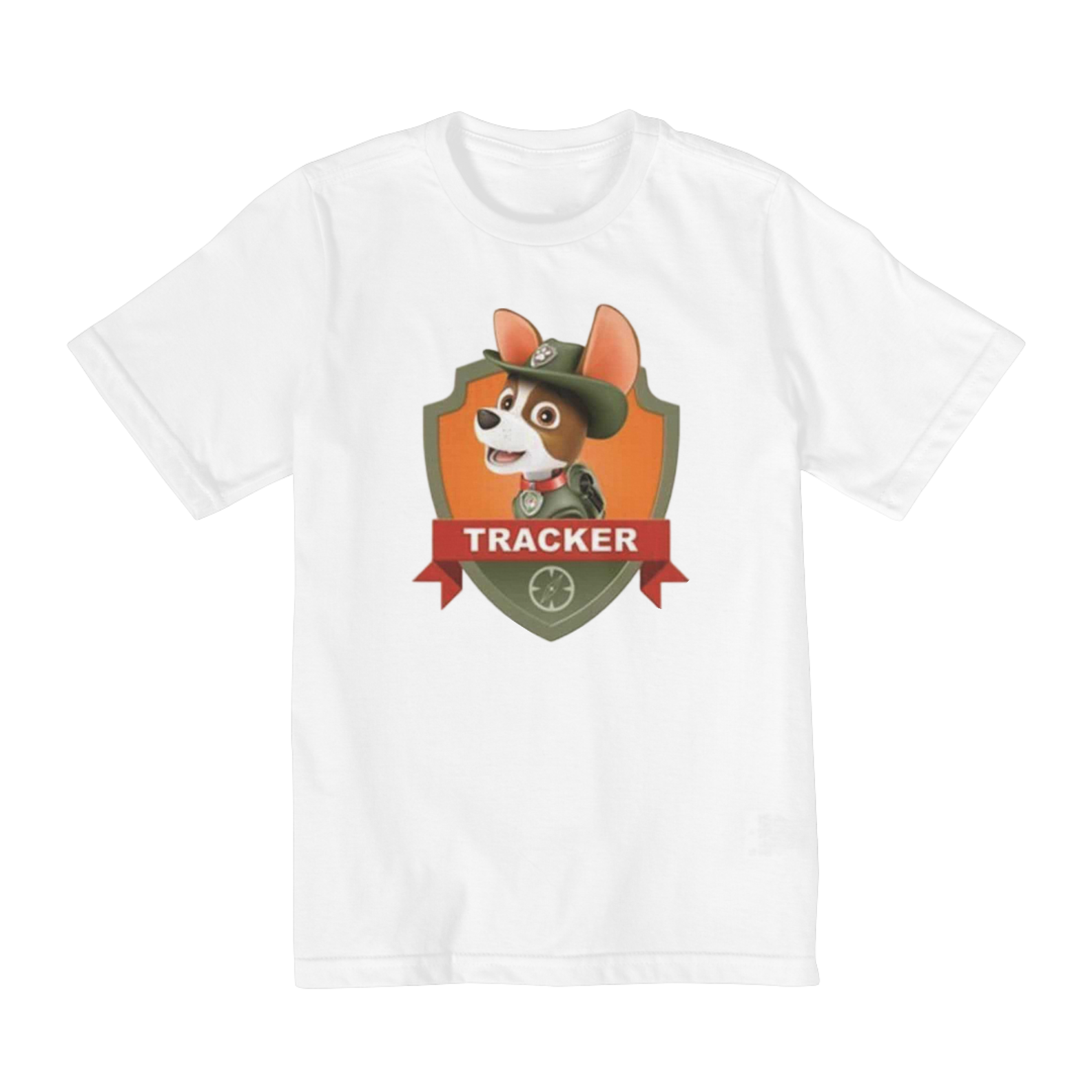 T-shirt infantil - Tracker - Patrulha Canina