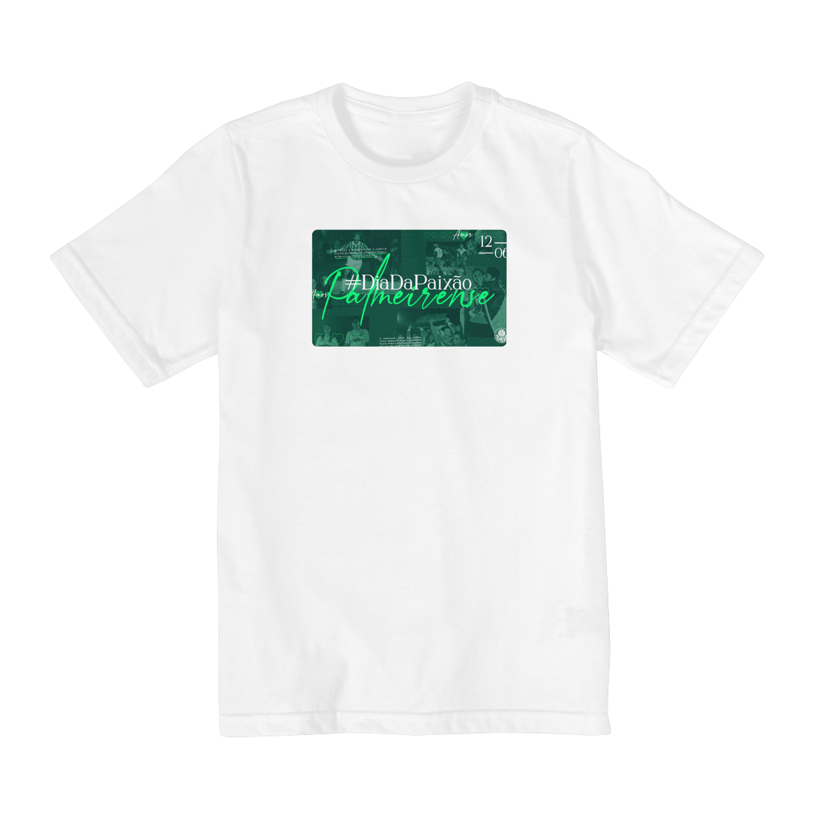 T-shirt infantil Paixão palmeirense