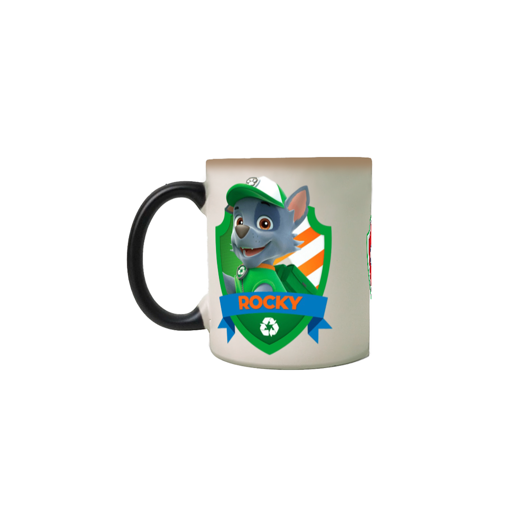Caneca Patrulha canina - Rocky