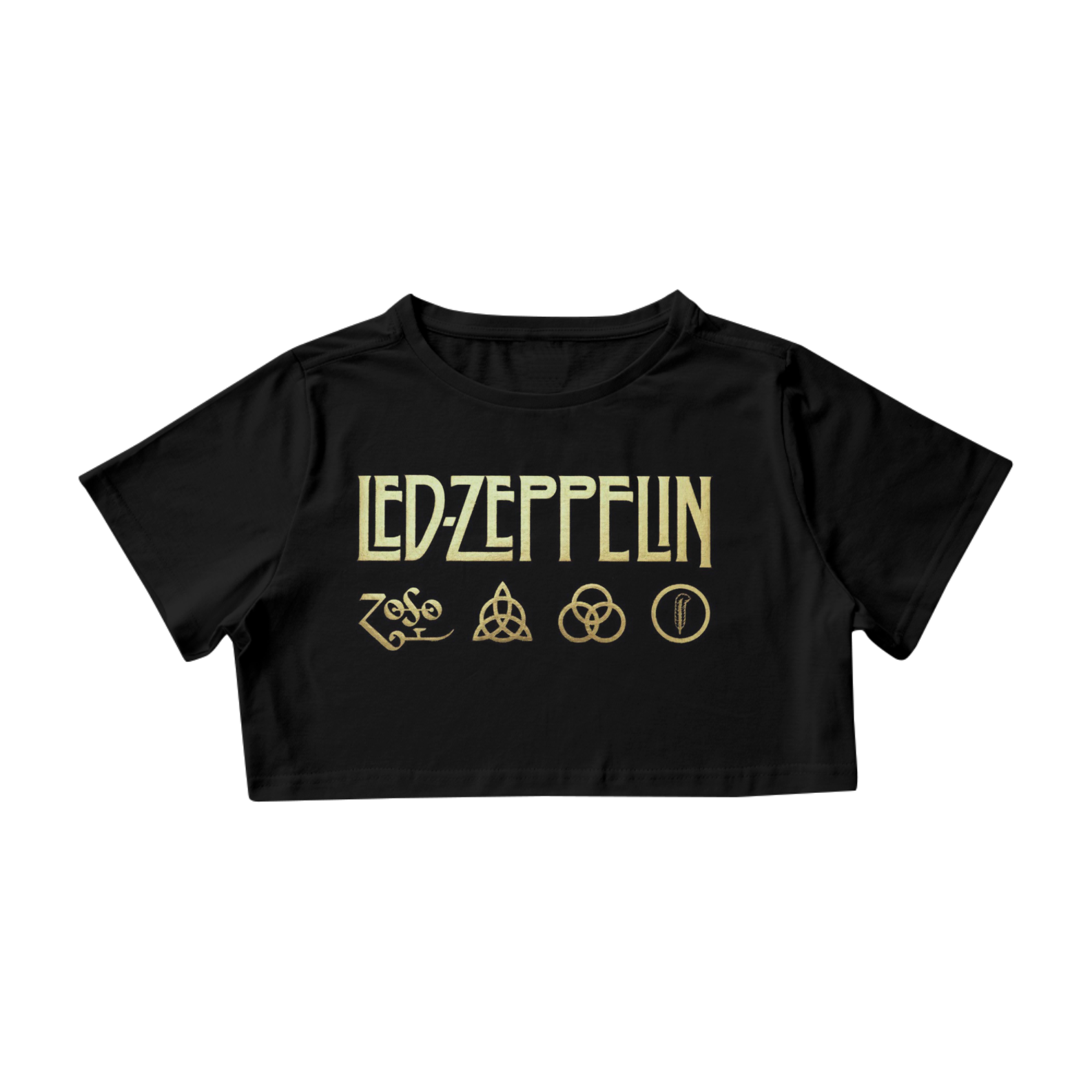 Cropped Led Zeppelin