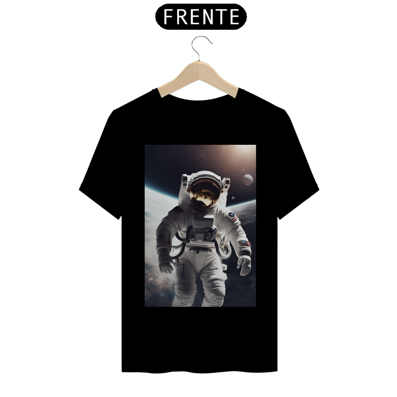 Camiseta - astronauta 