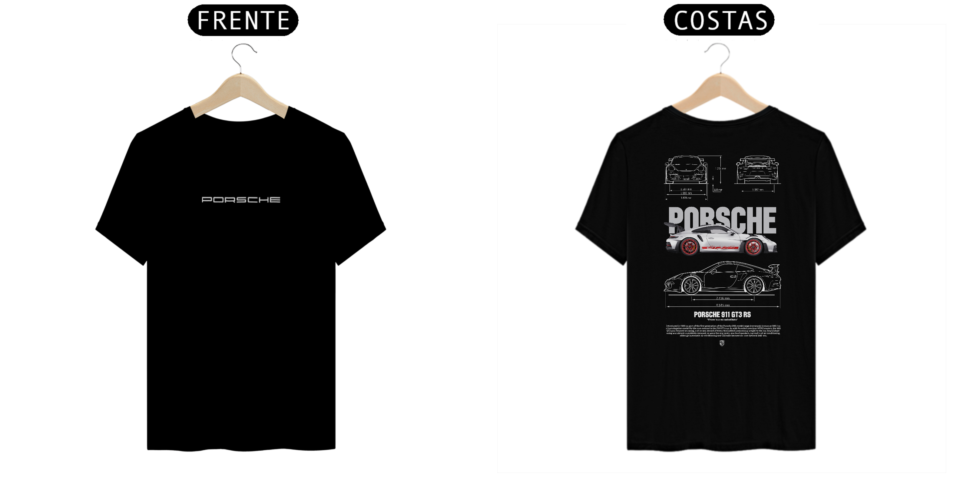 Camisa Porsche 911 GT3 RS
