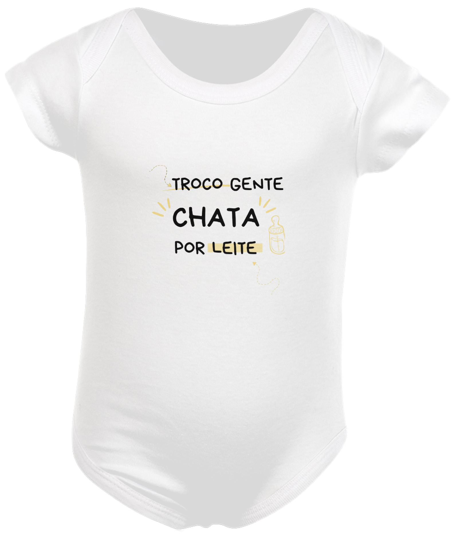 Troco gente chata por leite