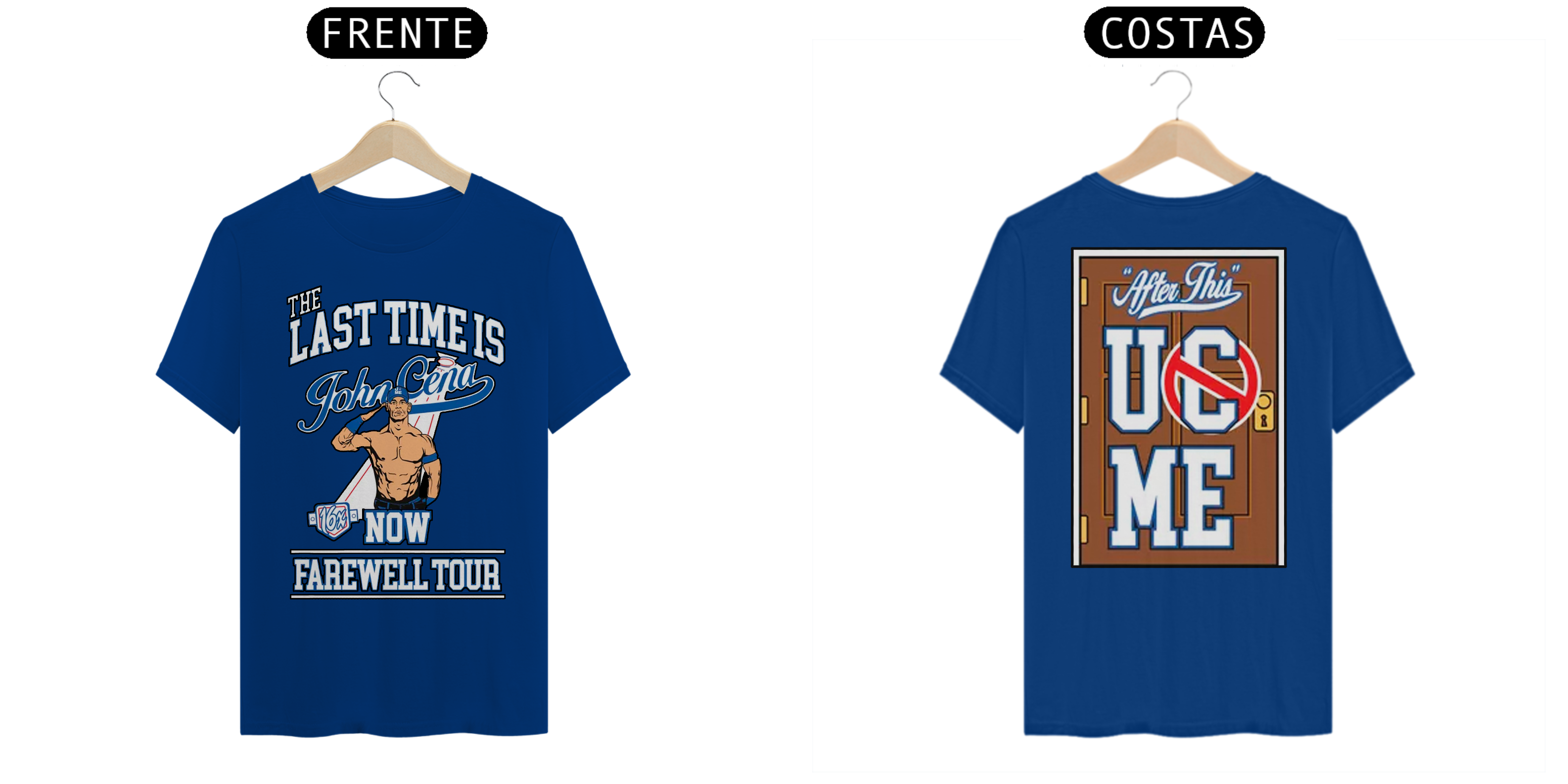 Camiseta John Cena - Youth Blue  Farewell Tour 2025
