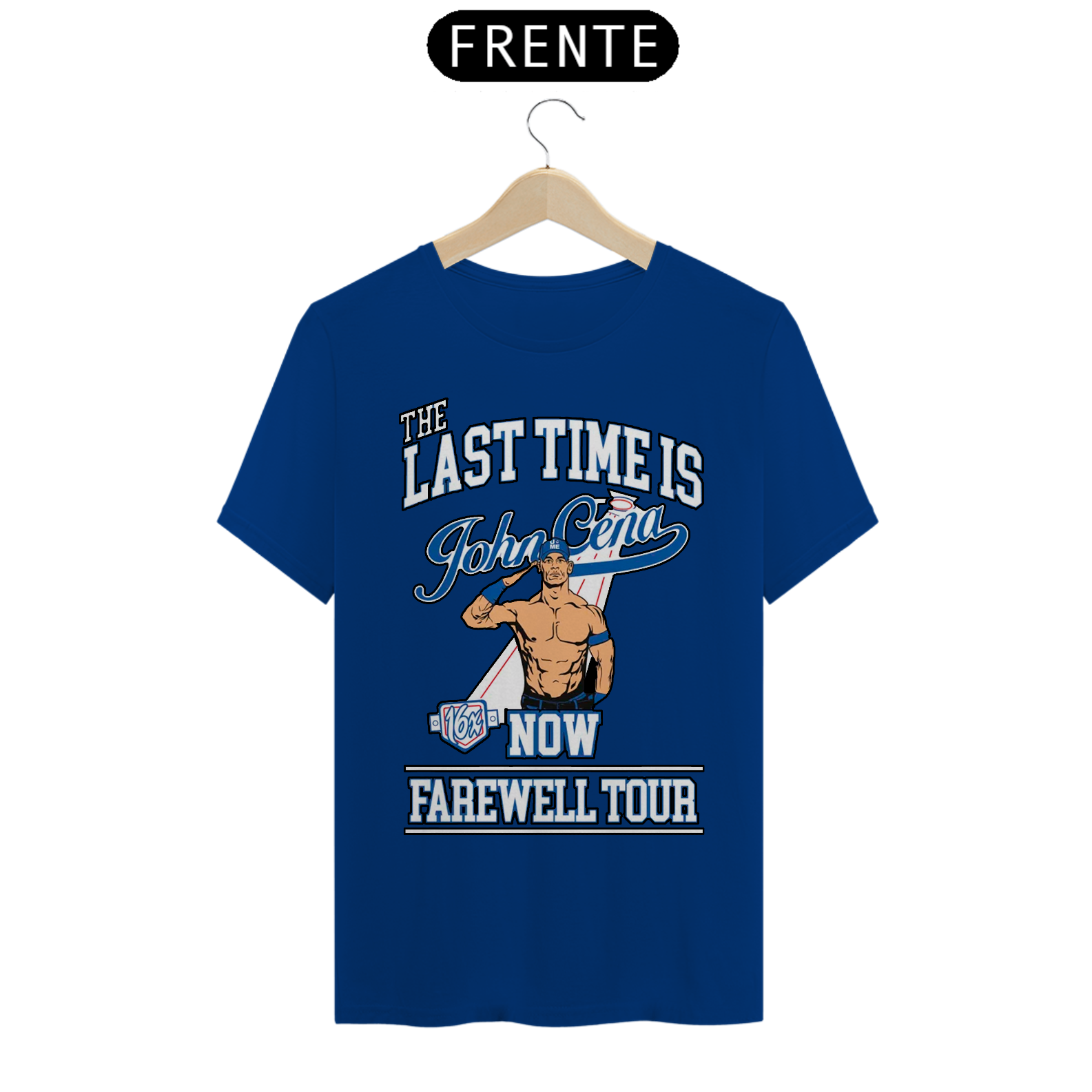 Camiseta John Cena - Youth Blue  Farewell Tour 2025 - Frente