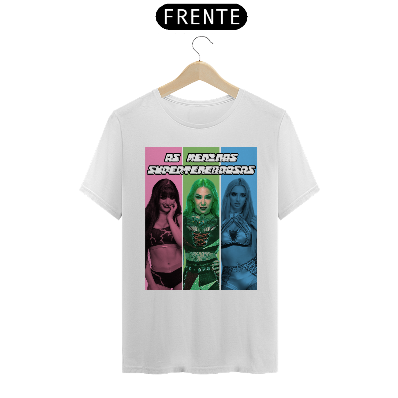 Camiseta Tatum Paxley, Shotzi e Gigi Dolin - As meninas supertenebrosas